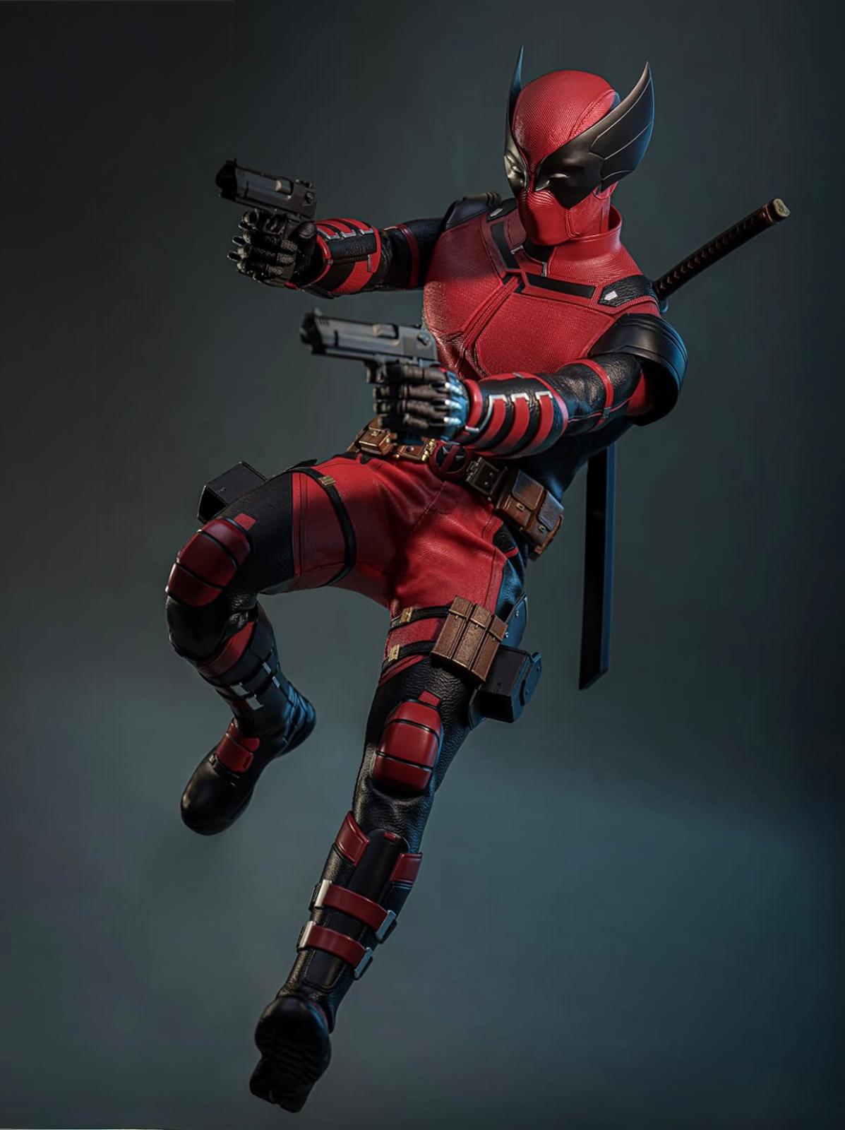 Preorder🔥Hot toys MMS857 DEADPOOL & WOLVERINE WOLVERINEPOOL [HOT TOYS EXCLUSIVE] 1/6TH SCALE COLLECTIBLE FIGURE