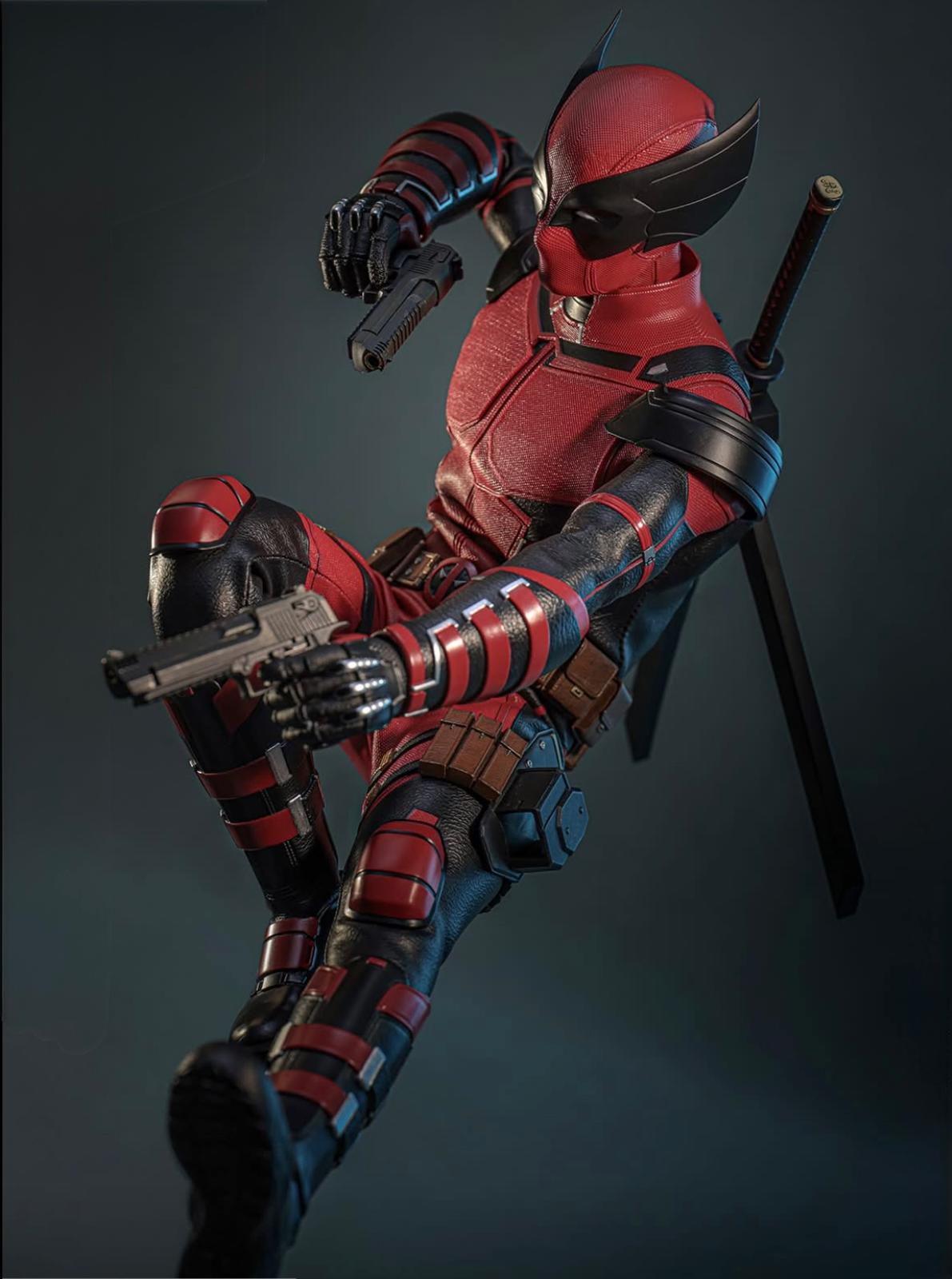 Preorder🔥Hot toys MMS857 DEADPOOL & WOLVERINE WOLVERINEPOOL [HOT TOYS EXCLUSIVE] 1/6TH SCALE COLLECTIBLE FIGURE