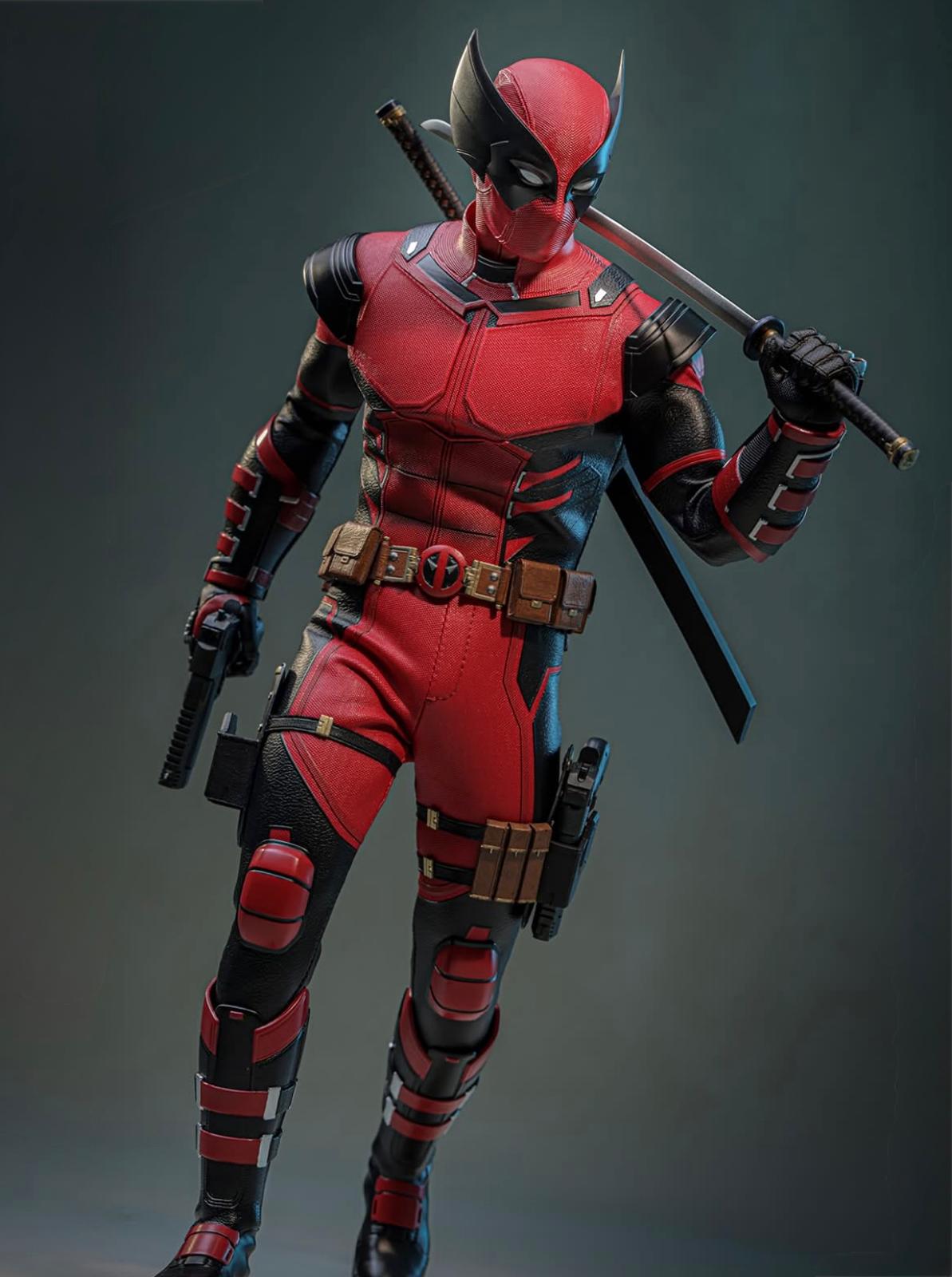 Preorder🔥Hot toys MMS857 DEADPOOL & WOLVERINE WOLVERINEPOOL [HOT TOYS EXCLUSIVE] 1/6TH SCALE COLLECTIBLE FIGURE