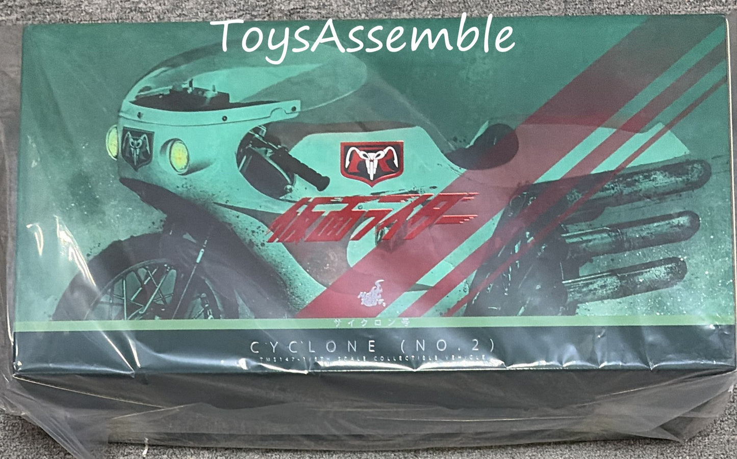 READY🔥Hot Toys TMS147 Kamen Rider Cyclone No.2 1/6th scale Collectible Figure