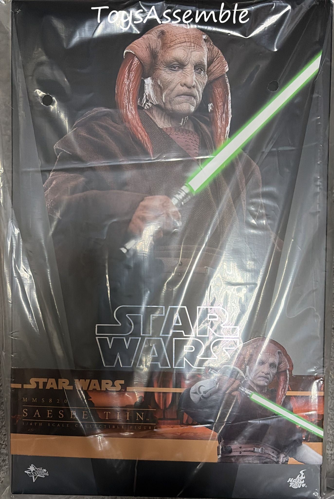 READY🔥Hot Toys MMS820 Star Wars: Revenge of the Sith - 1/6th scale Saesee Tiin Collectible Figure