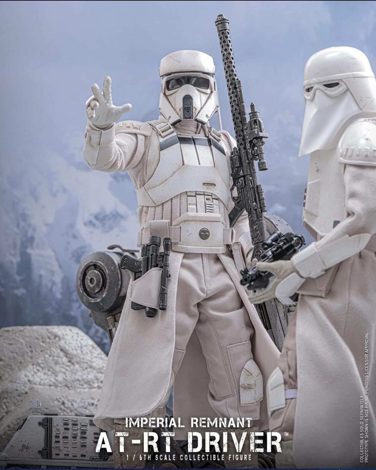 READY🔥Hot Toys MMS853 Star Wars: The Mandalorian & Grogu - Imperial Remnant AT-RT Driver 1/6th Scale Collectible Figure