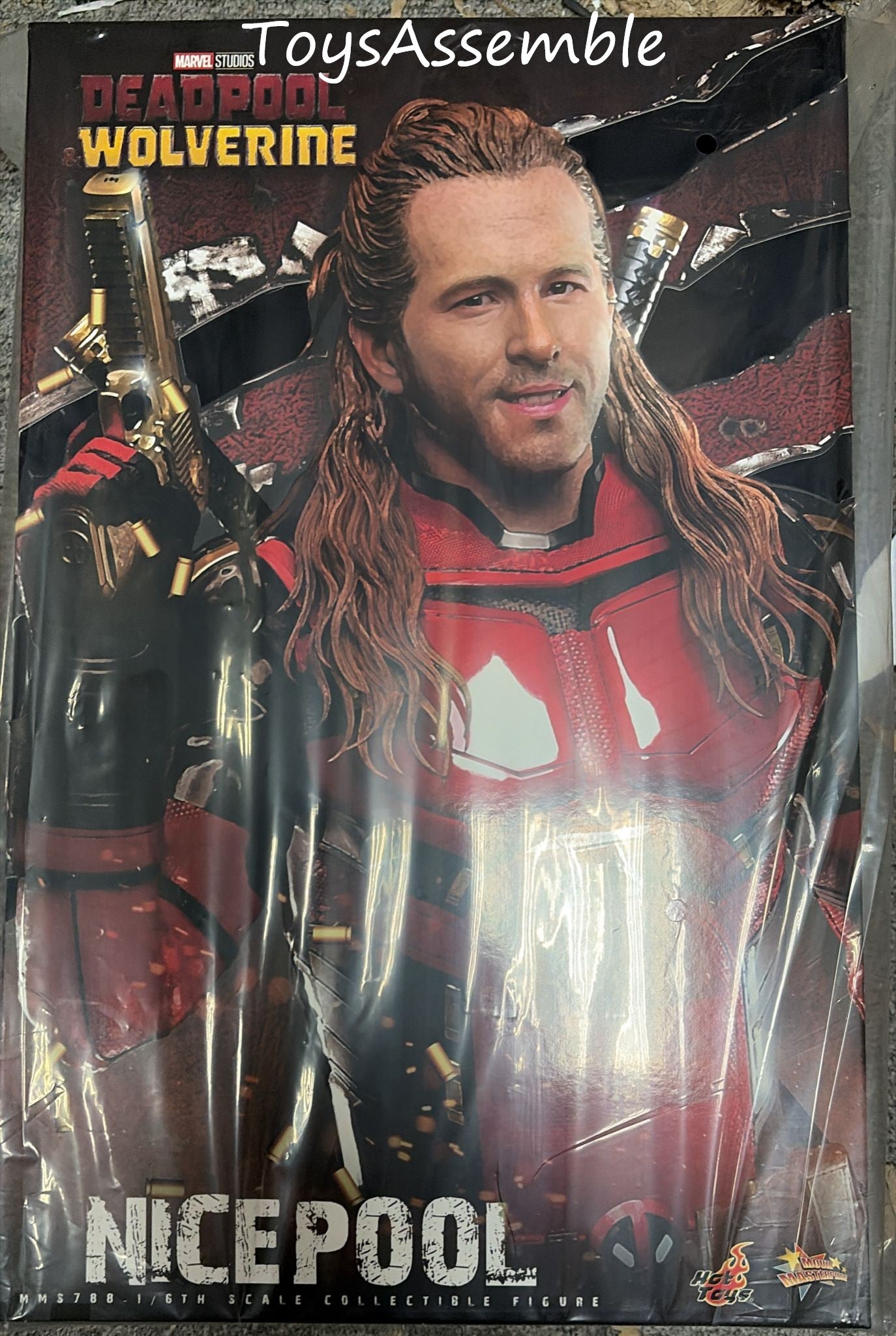 READY🔥Hot Toys MMS788 Deadpool & Wolverine Nicepool 1/6th Scale Collectible Figure