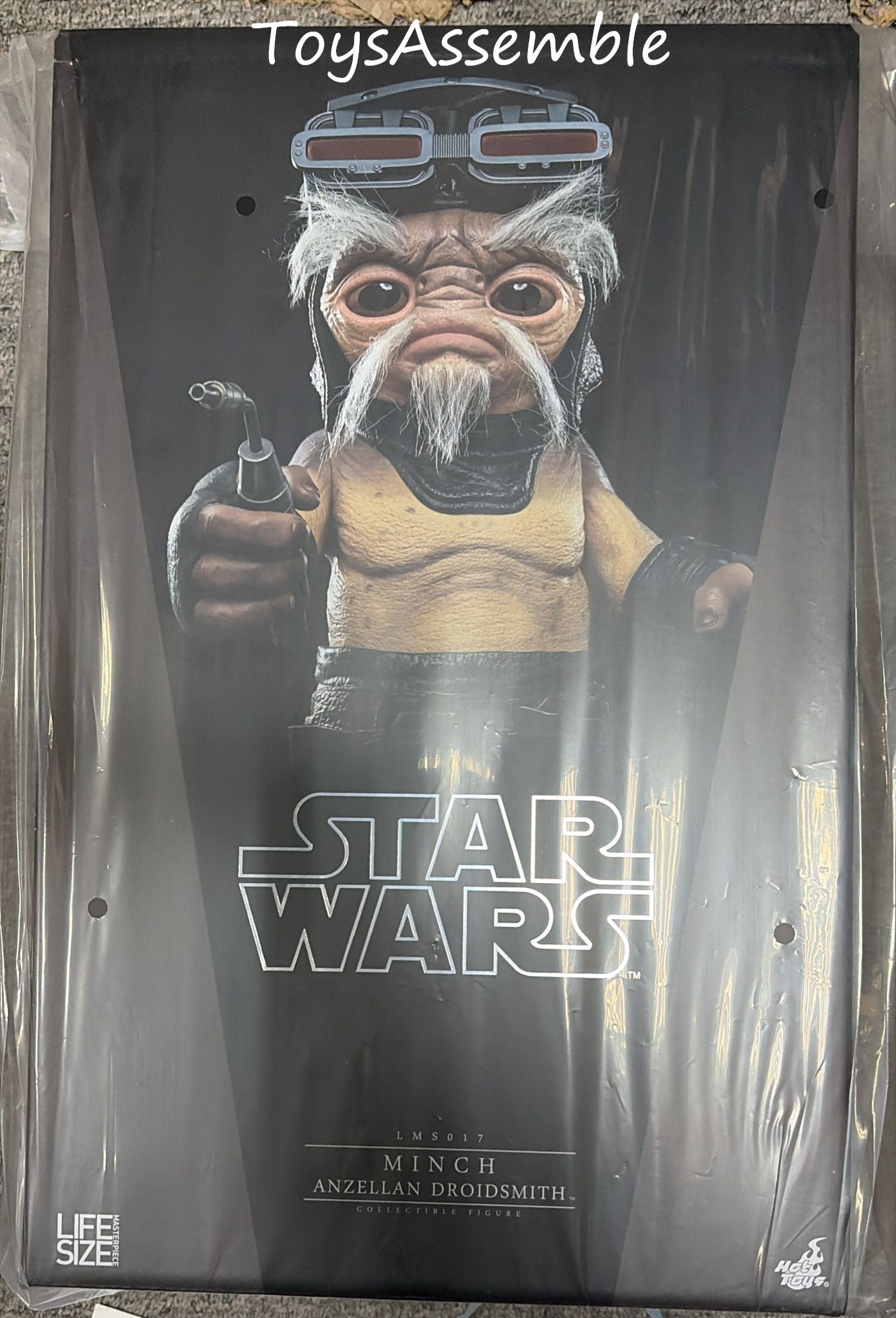READY🔥Hot Toys LMS017 Star Wars: The Mandalorian & Grogu - Anzellan Droidsmith Life-Size Collectible Figure