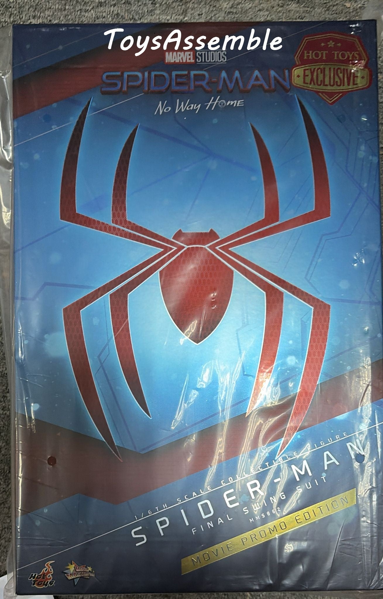 READY🔥Hot Toys MMS862 Spider-Man: No Way Home - 1/6th scale