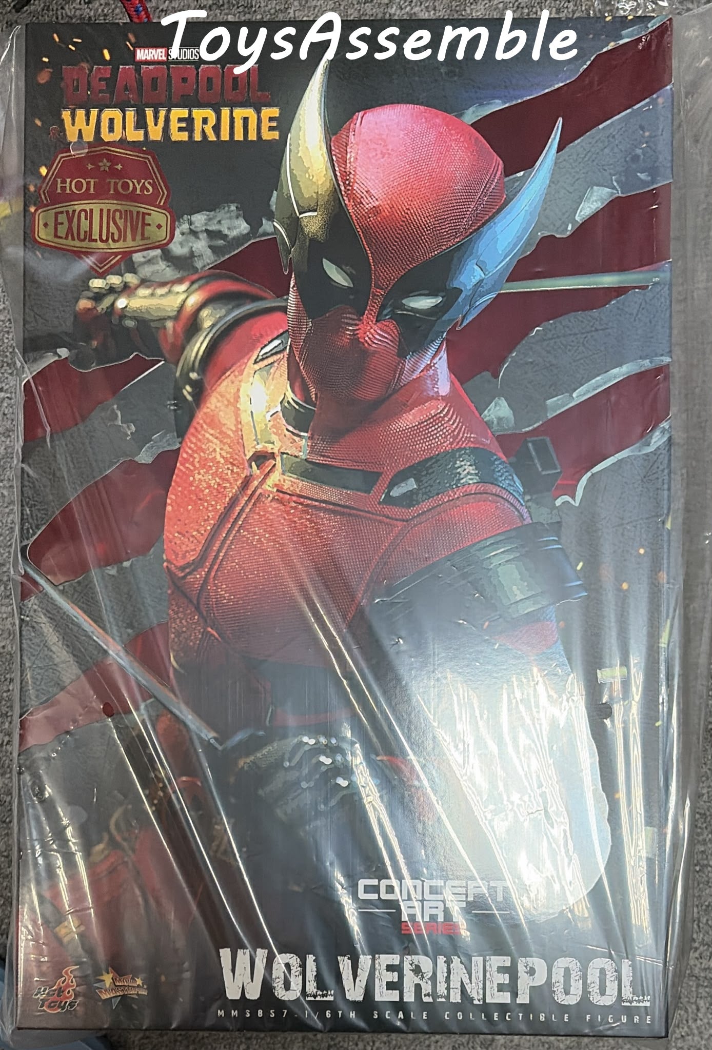 READY🔥Hot toys MMS857 DEADPOOL & WOLVERINE WOLVERINEPOOL [HOT