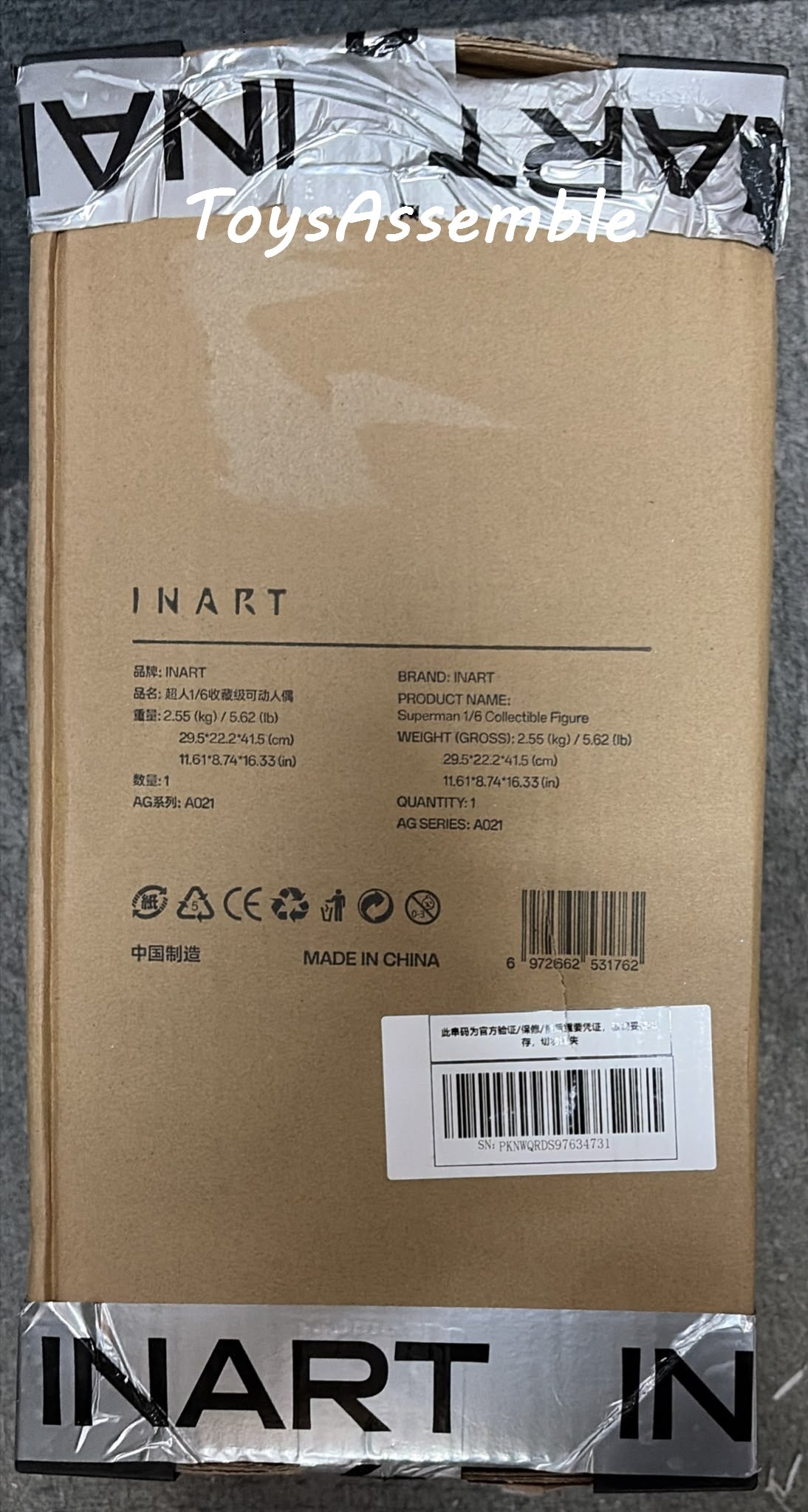 READY🔥INART Superman (2025) Superman 1/6 Scale Collectible Figure