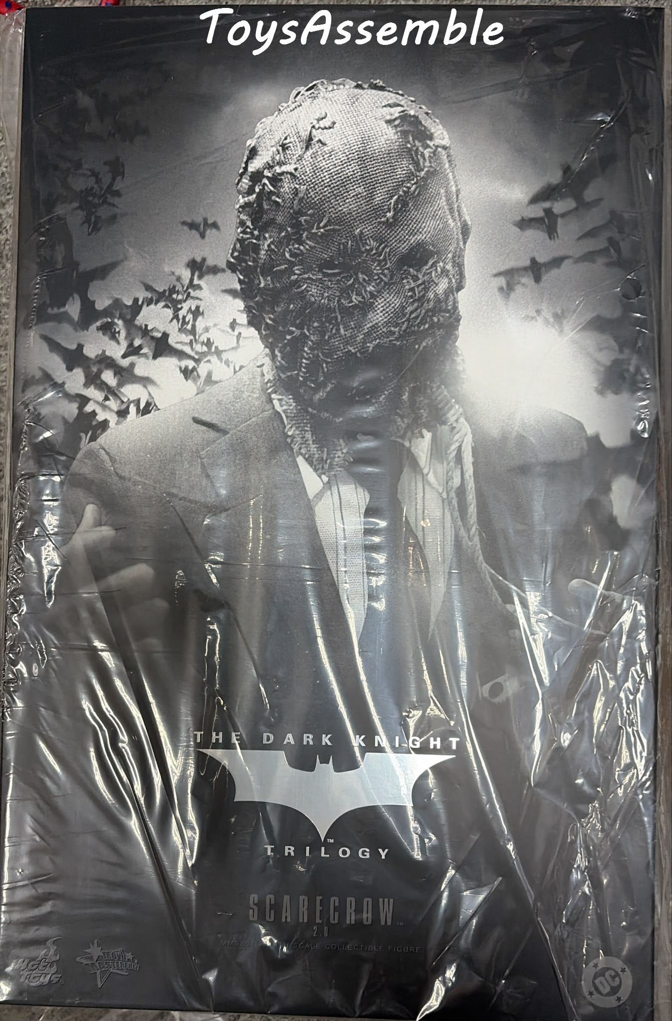 READY🔥Hot Toys MMS801 Batman Begins 1/6th scale Scarecrow 2.0 Collectible Figure