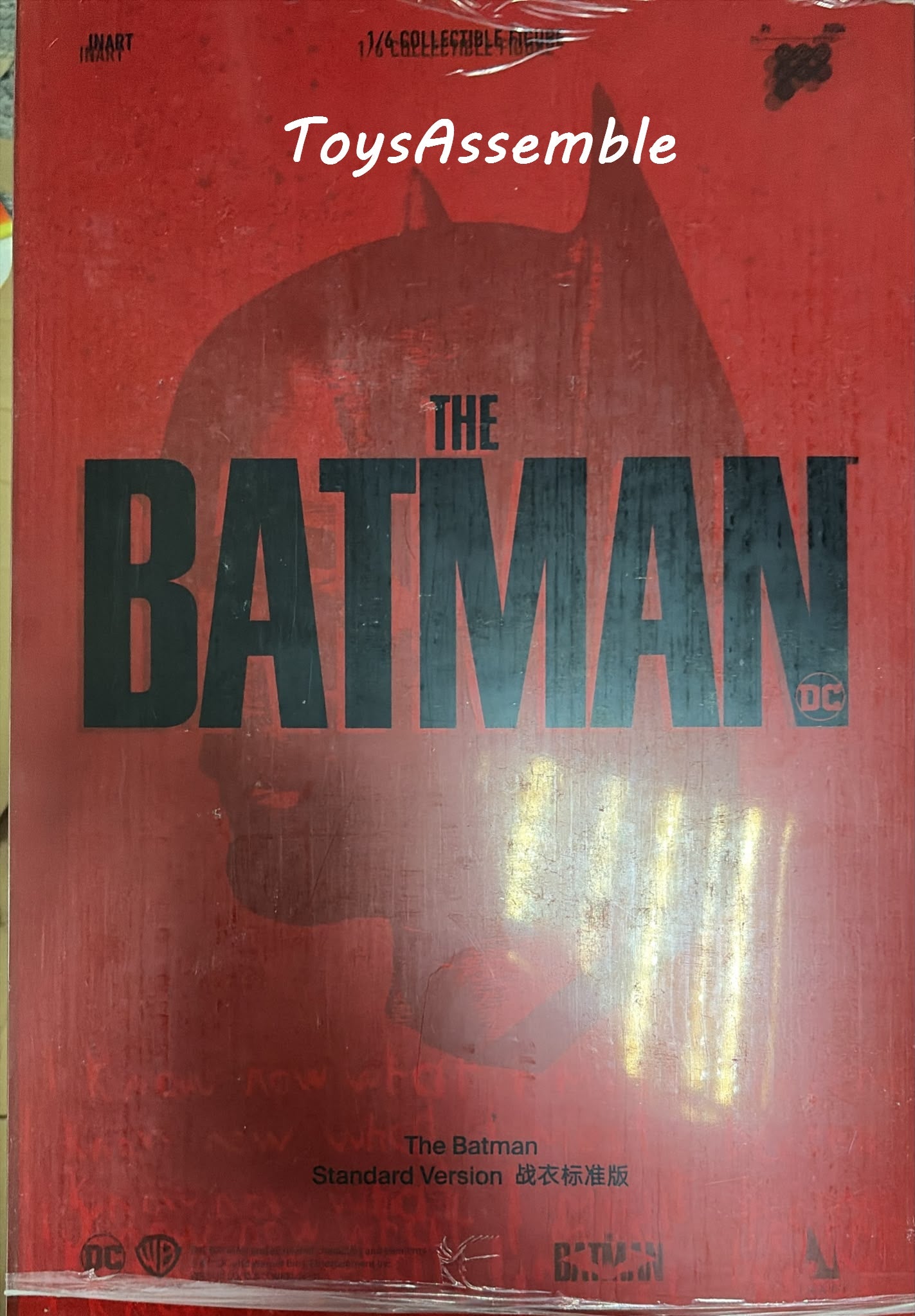 Used🔥INART The Batman 1:6 Scale Collectible Figure (Standard Edition) (Sculpted Hair)