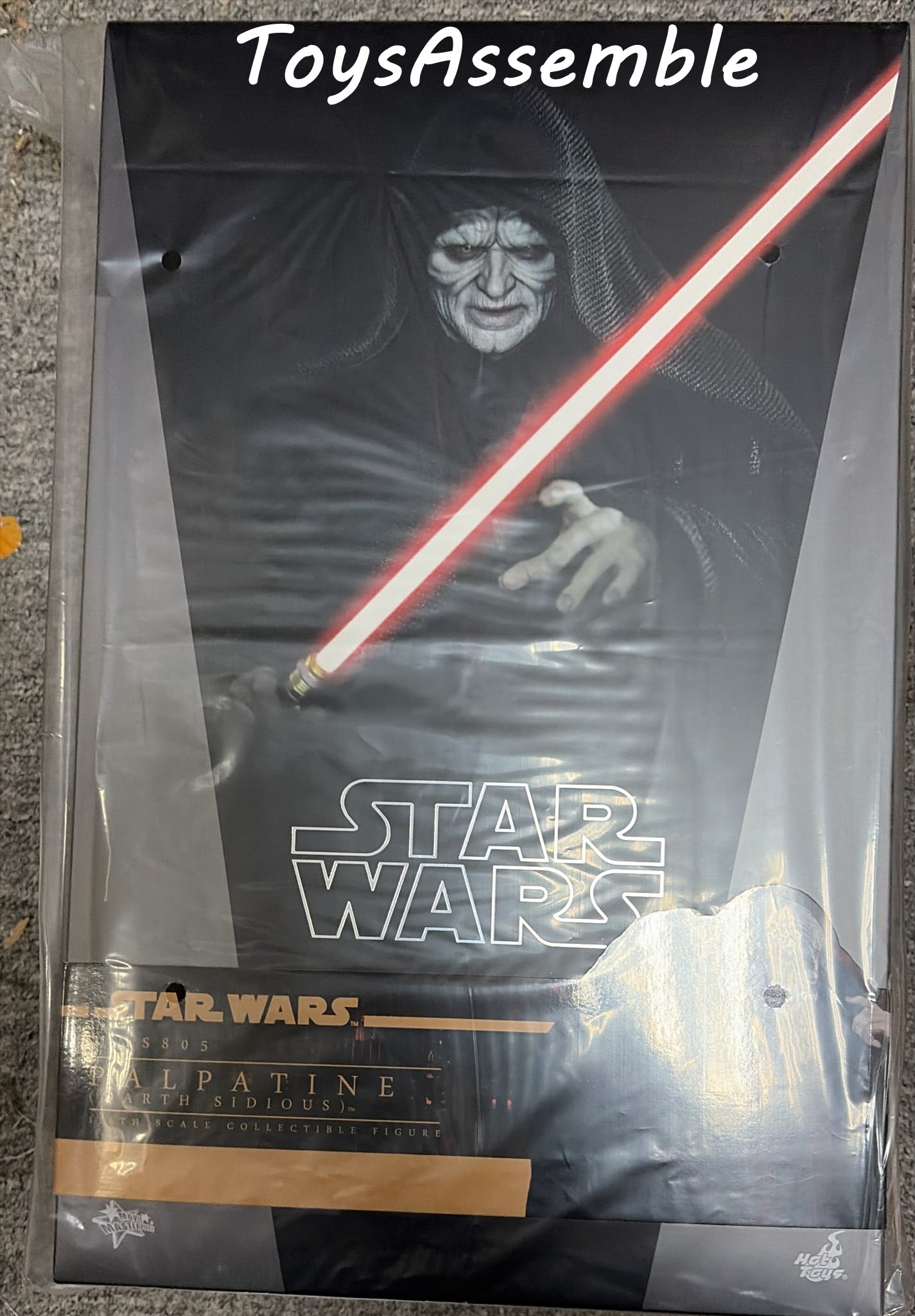 READY🔥Hot Toys MMS805 Star Wars: Episode III Revenge of the Sith 1/6 Palpatine (Darth Sidious) Collectible Figure