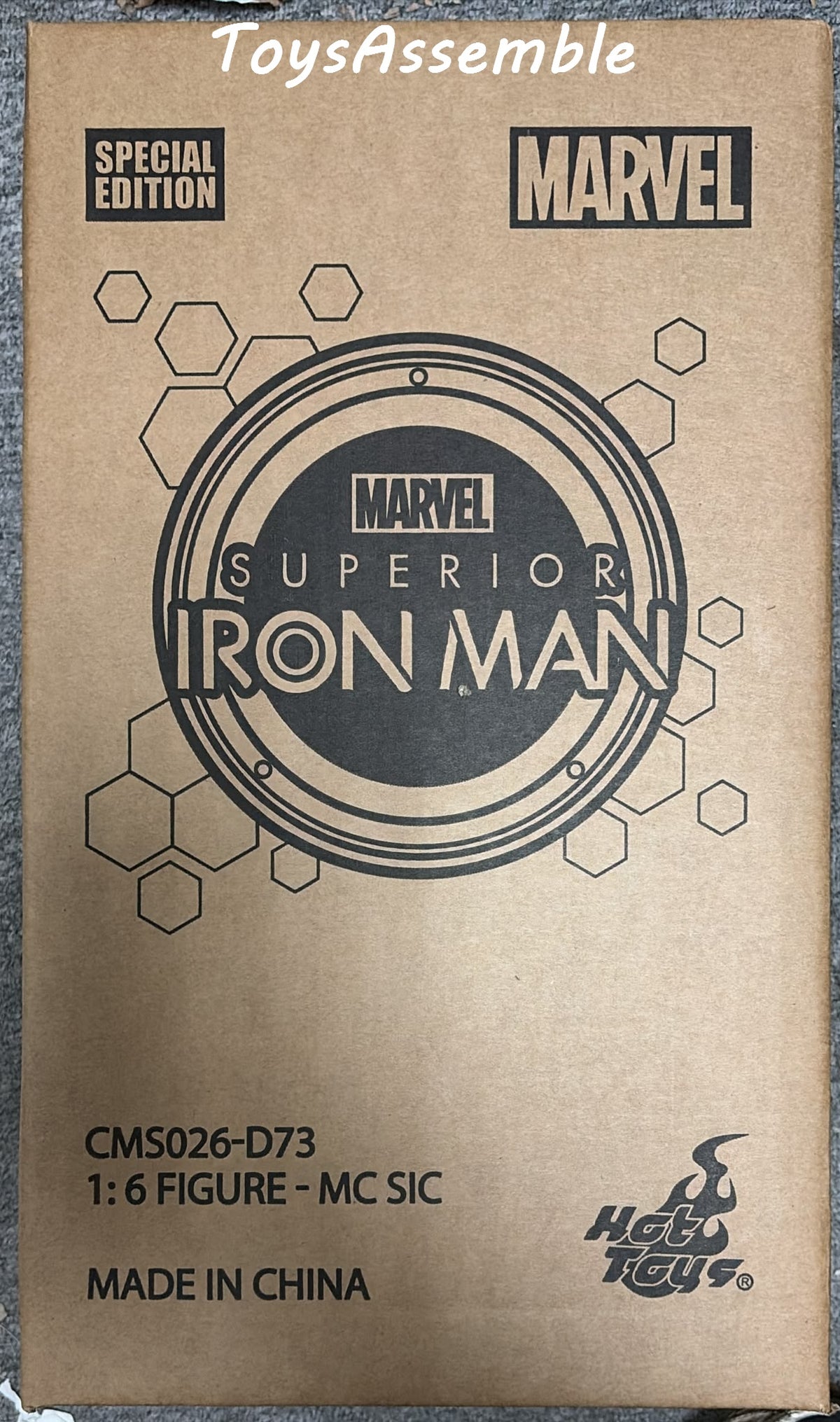 READY🔥Hot Toys CMS026D73B Marvel Comics 1/6th scale Superior Iron Man Collectible Figure Special Edition