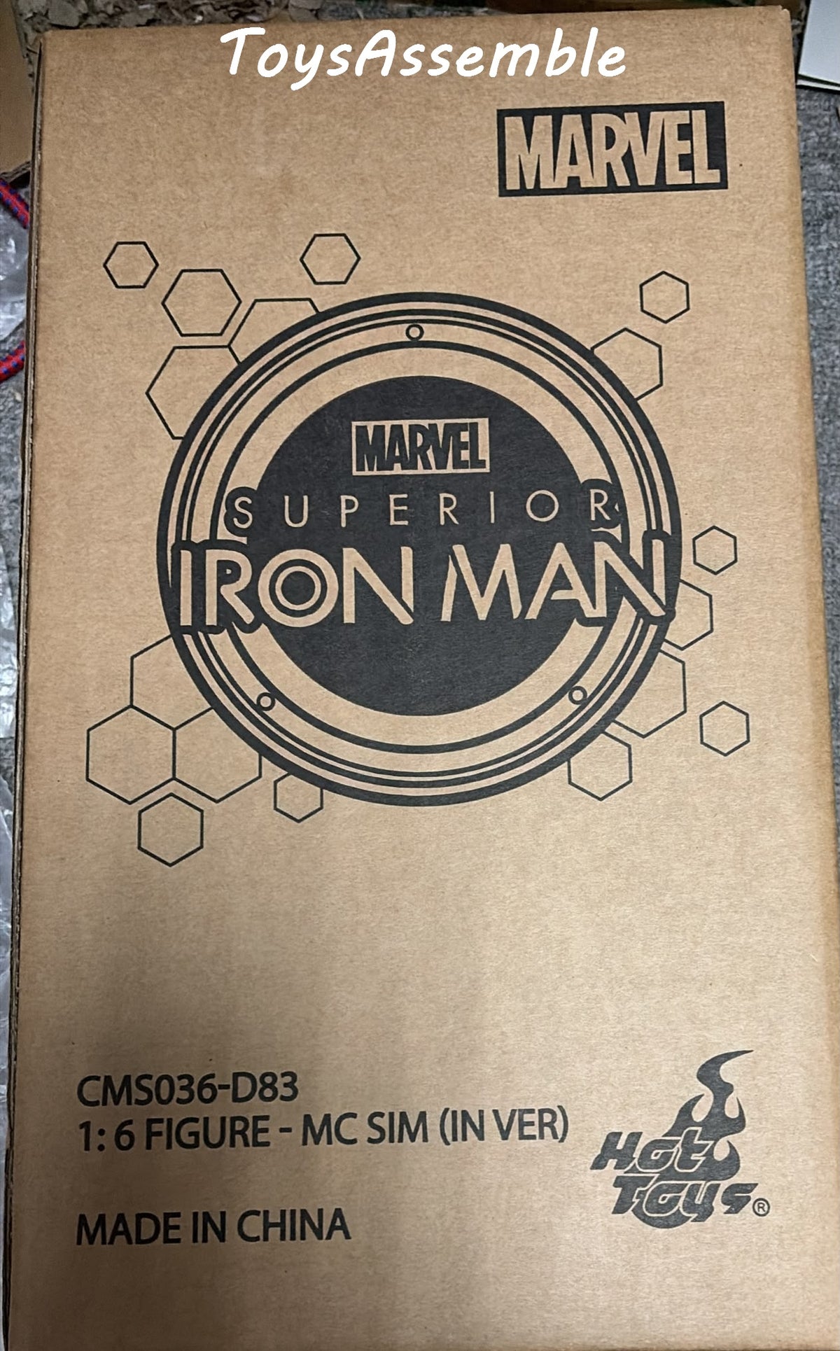 READY🔥Hot Toys CMS036D83 Marvel Comics Superior Iron Man (Infamous Neon Version) [Hot Toys Exclusive] 1/6th scale Collectible Figure