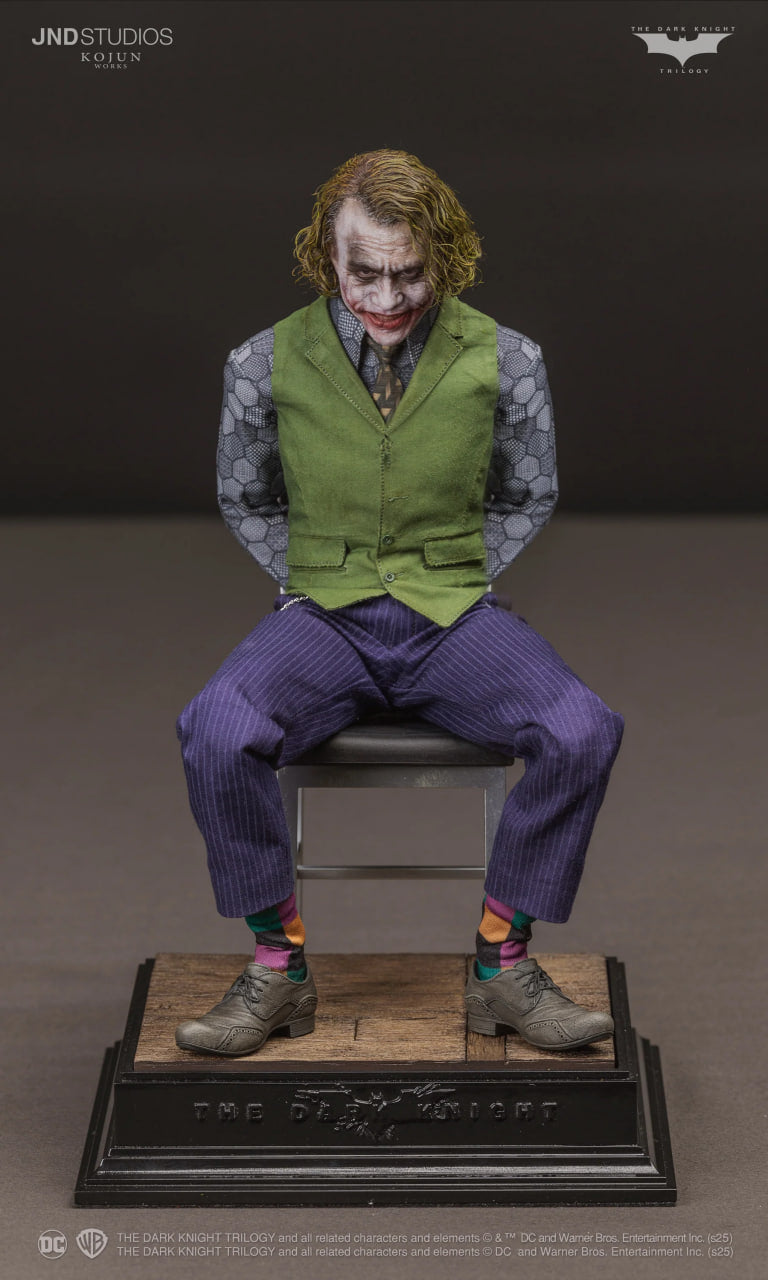READY🔥JND Studios The Dark Knight - Joker (Type C) 1/6 Scale Hyperreal Figure - Kojun Works
