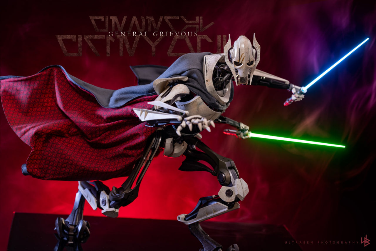 🔥Hot Toys MMS760D67B Star Wars Episode III Revenge of the Sith General Grievous 1/6 Scale Collectible Figure Special Edition