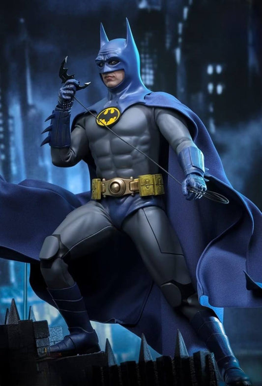 READY🔥Hot Toys MMS834 The Flash Batman (Blue & Grey Suit) [Hot Toys Exclusive] 1/6th scale Collectible Figure