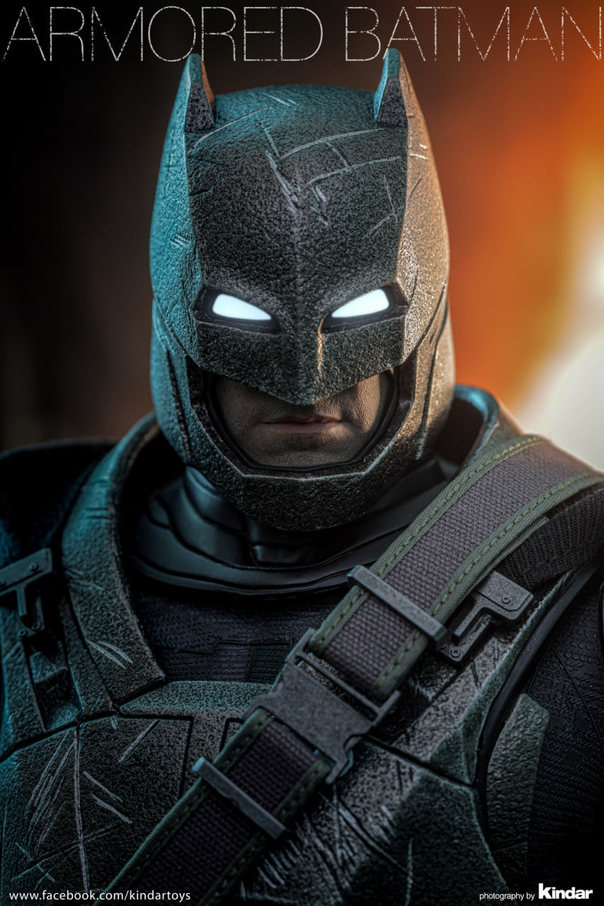 READY🔥Hot Toys MMS742D62 Batman v Superman: Dawn of Justice 1/6 Armored Batman 2.0