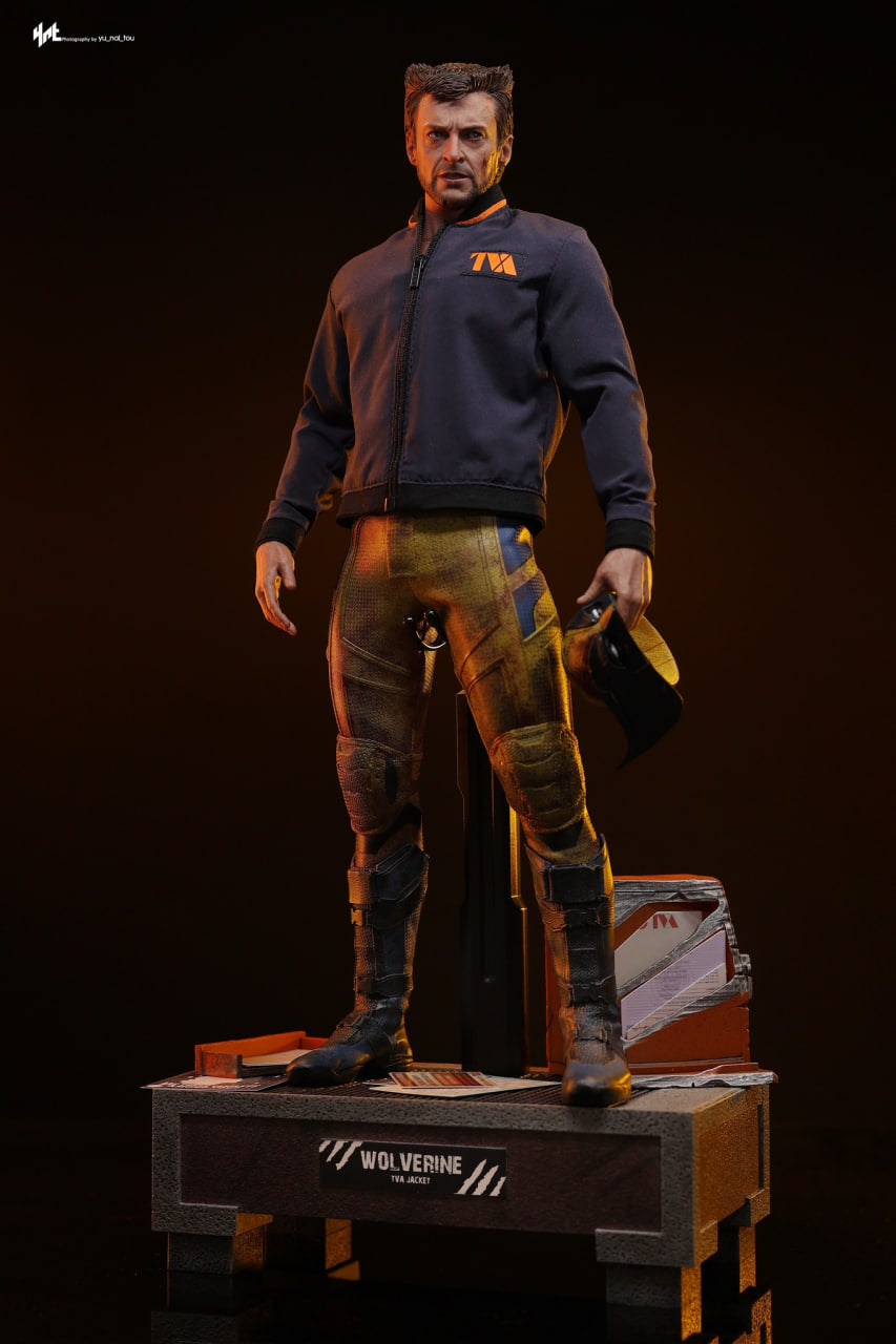 READY🔥Hot Toys MMS756 Marvel Deadpool and Wolverine Wolverine (Jacket Version) 1/6 Scale Collectible Figure