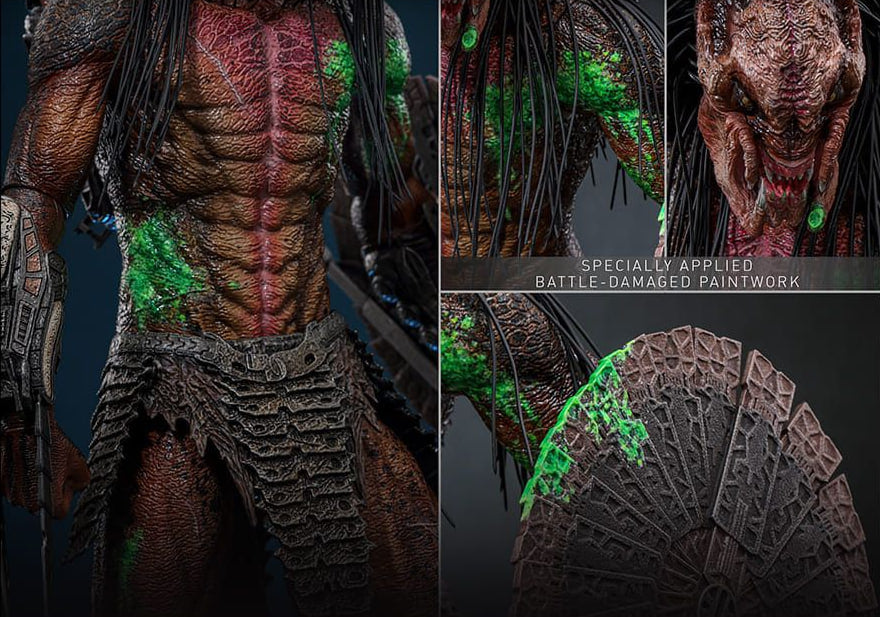 Preorder🔥Hot Toys TMS173 Prey Feral Predator (Battle Damaged Version) 1/6th scale Collectible Figure
