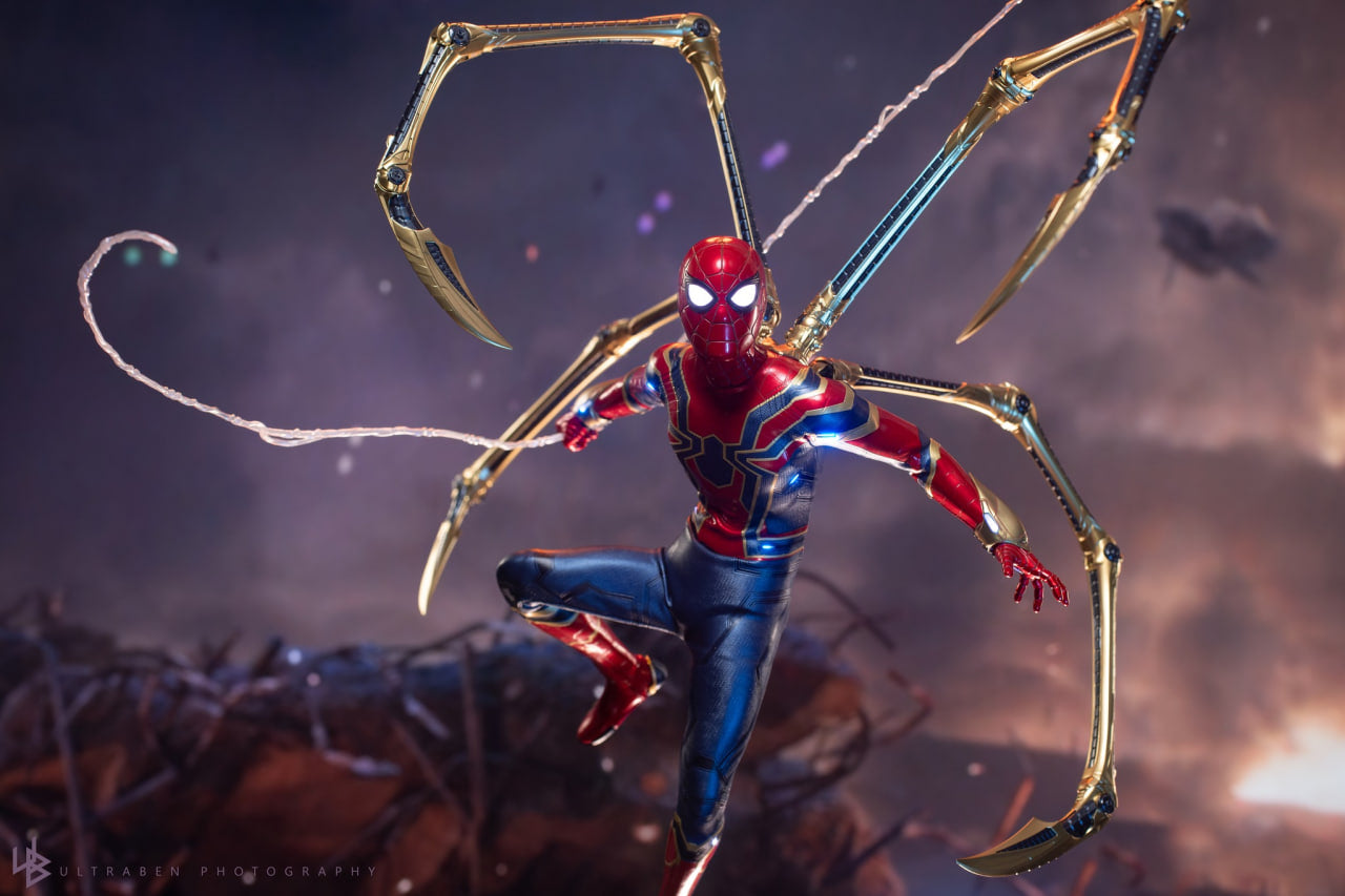 READY🔥Hot Toys MMS762AE Marvel Avengers: Endgame Iron Spider (Artisan Edition) 1/6th scale Collectible Figure