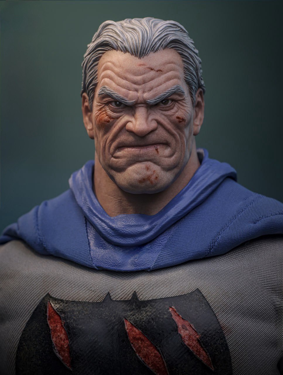 Preorder🔥Hot Toys CMS031 Batman: The Dark Knight Returns Batman (Battle Damaged) 1/6th Scale Collectible Figure
