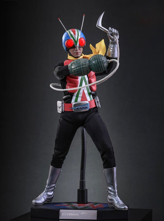 Preorder🔥Hot Toys TMS185 Kamen Rider V3 Riderman 1/6th scale Collectible Figure
