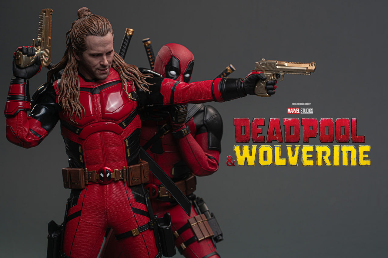 READY🔥Hot Toys MMS788 Deadpool & Wolverine Nicepool 1/6th Scale Collectible Figure