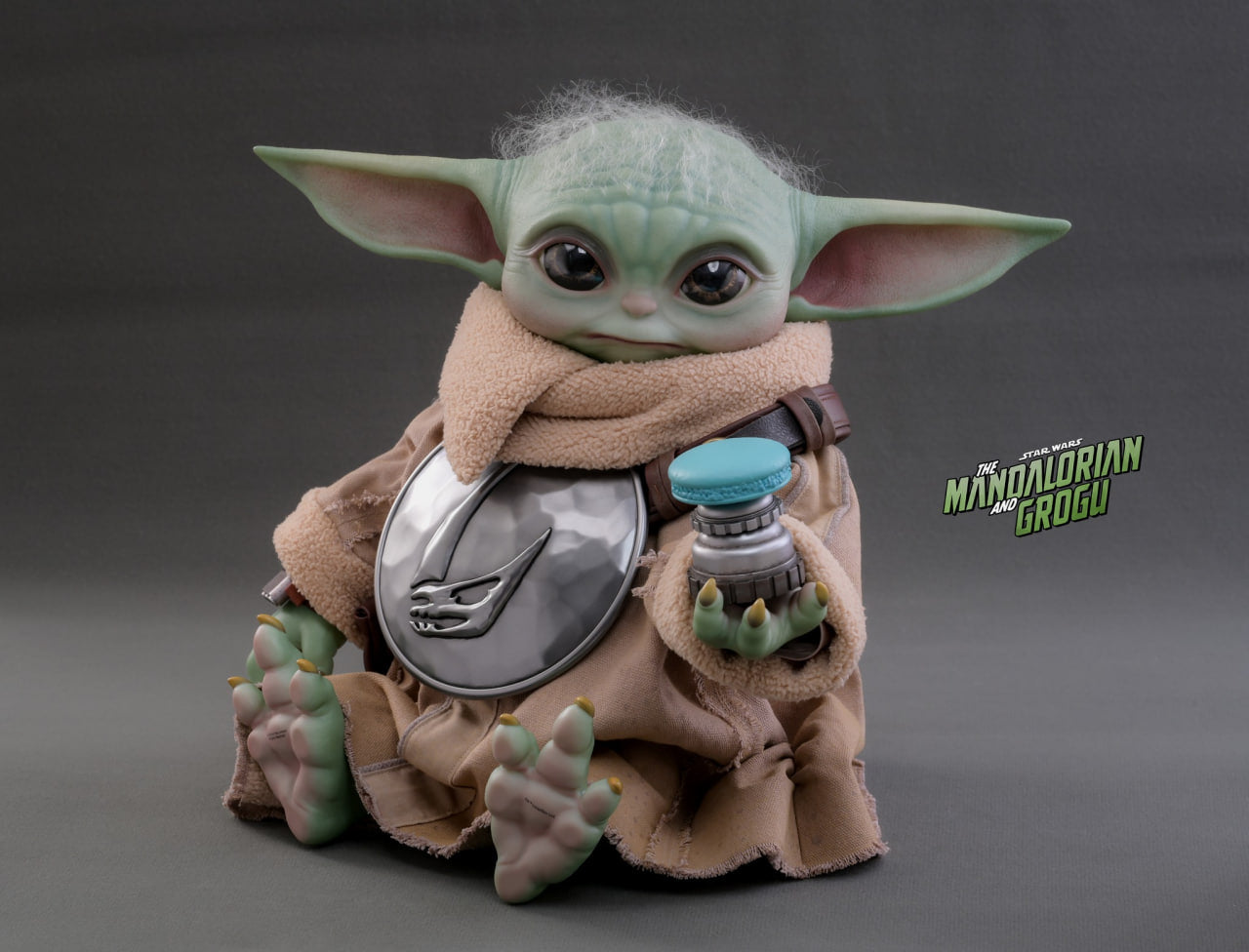 READY🔥Hot Toys LMS016 Star Wars: The Mandalorian & Grogu - Grogu Life-Size Collectible Figure