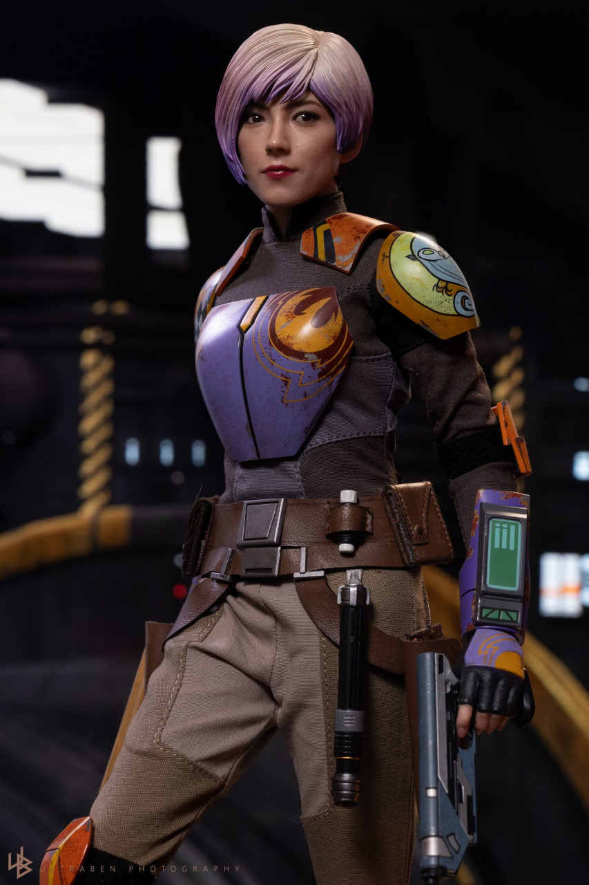 READY🔥Hot Toys TMS171 Star Wars: Rebels - Sabine Wren 1/6th scale Collectible Figure