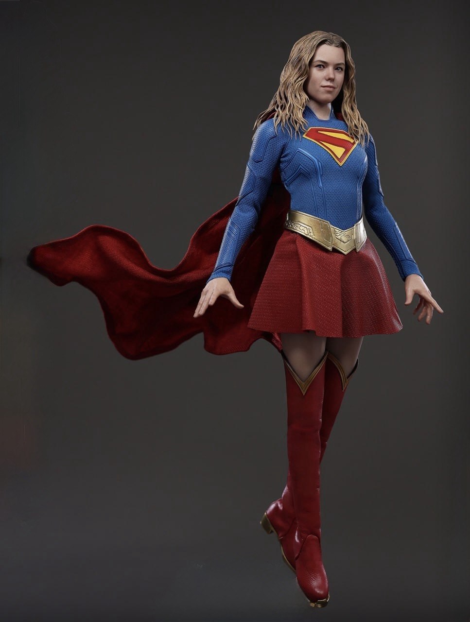 Preorder🔥Hot Toys MMS869 Supergirl - Supergirl & Krypto 1/6th scale Collectible Set