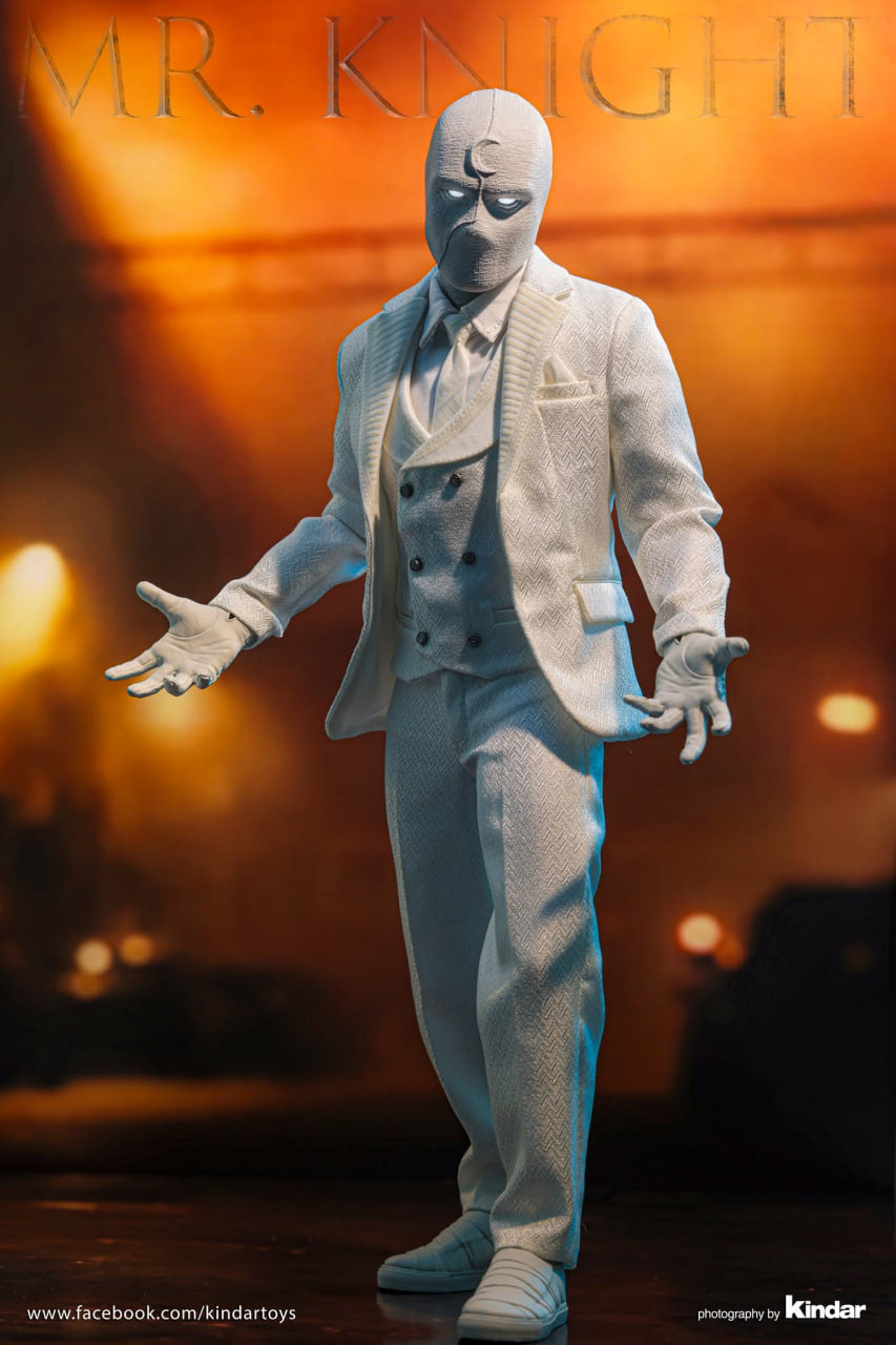 🔥Hot Toys TMS139 Moon Knight 1/6th scale Mr. Knight Collectible Figure
