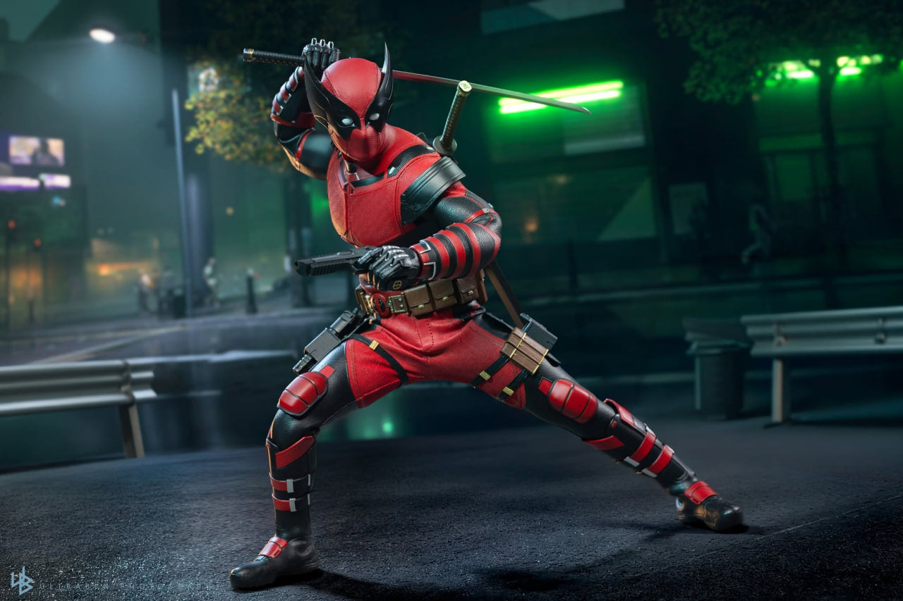 🔥Hot toys MMS857 DEADPOOL & WOLVERINE WOLVERINEPOOL [HOT TOYS EXCLUSIVE] 1/6TH SCALE COLLECTIBLE FIGURE