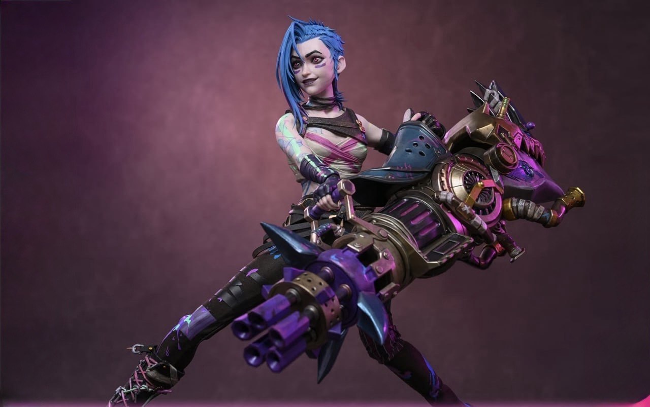 Preorder🔥Hot Toys TMS183 Arcane Fractured Jinx 1/6th scale Collectible Figure