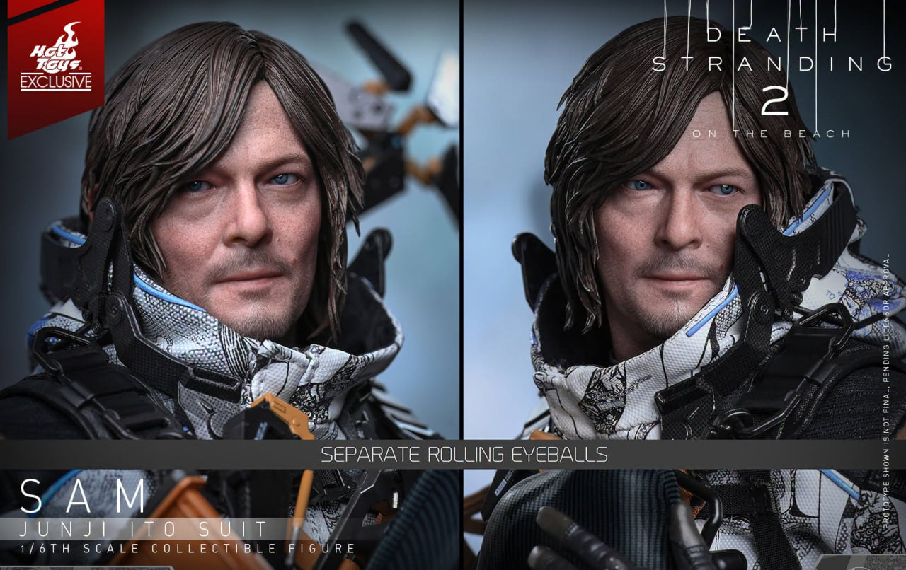 Preorder🔥Hot Toys VGM89 Death Stranding 2: On the Beach Sam (Junji Ito Suit) 1/6th scale Collectible Figure