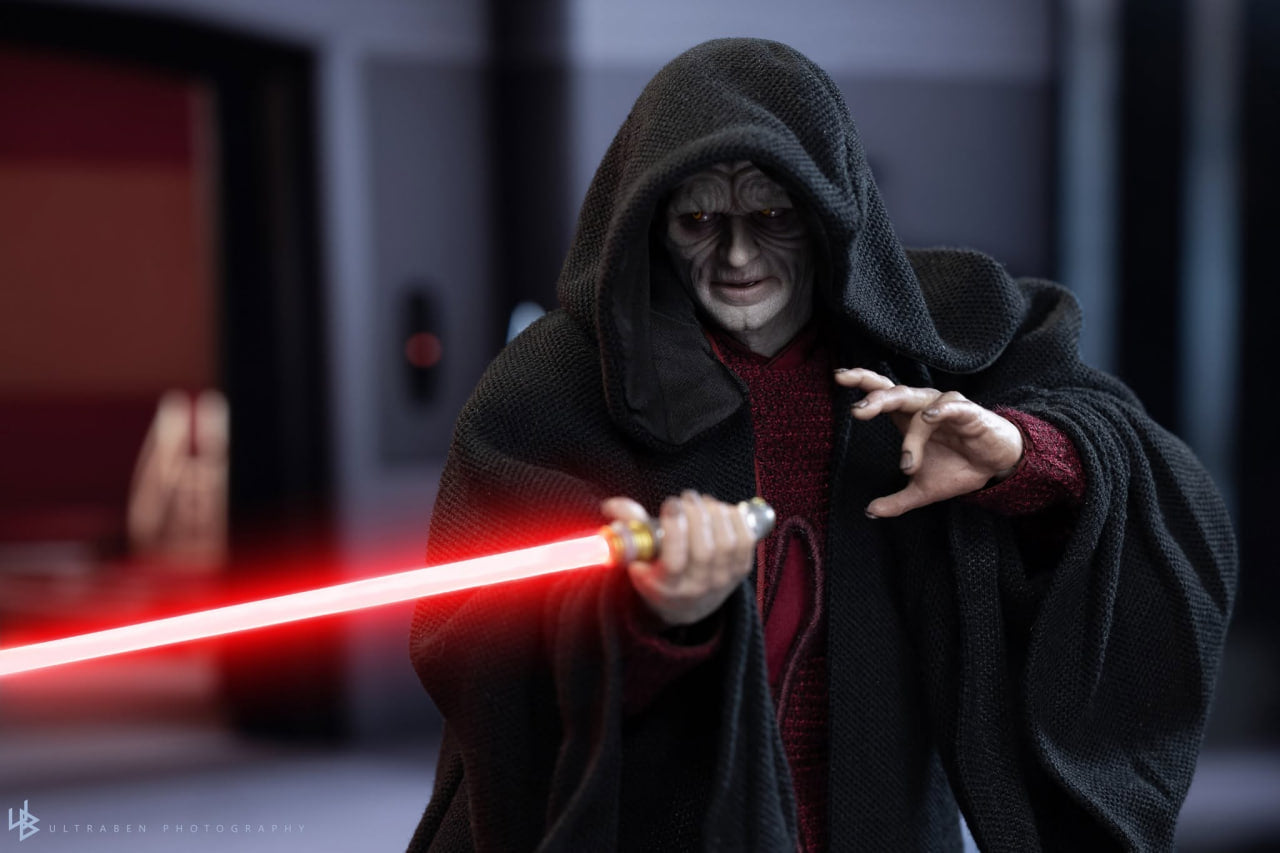READY🔥Hot Toys MMS805 Star Wars: Episode III Revenge of the Sith 1/6 Palpatine (Darth Sidious) Collectible Figure