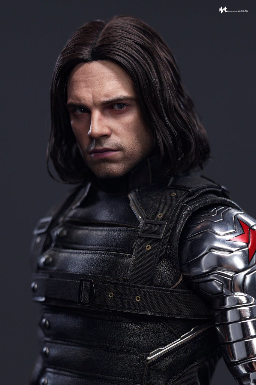 READY🔥Hot Toys MMS790AEB Captain America: The Winter Soldier 1/6 Winter Soldier (Artisan Edition) (Special Edition)