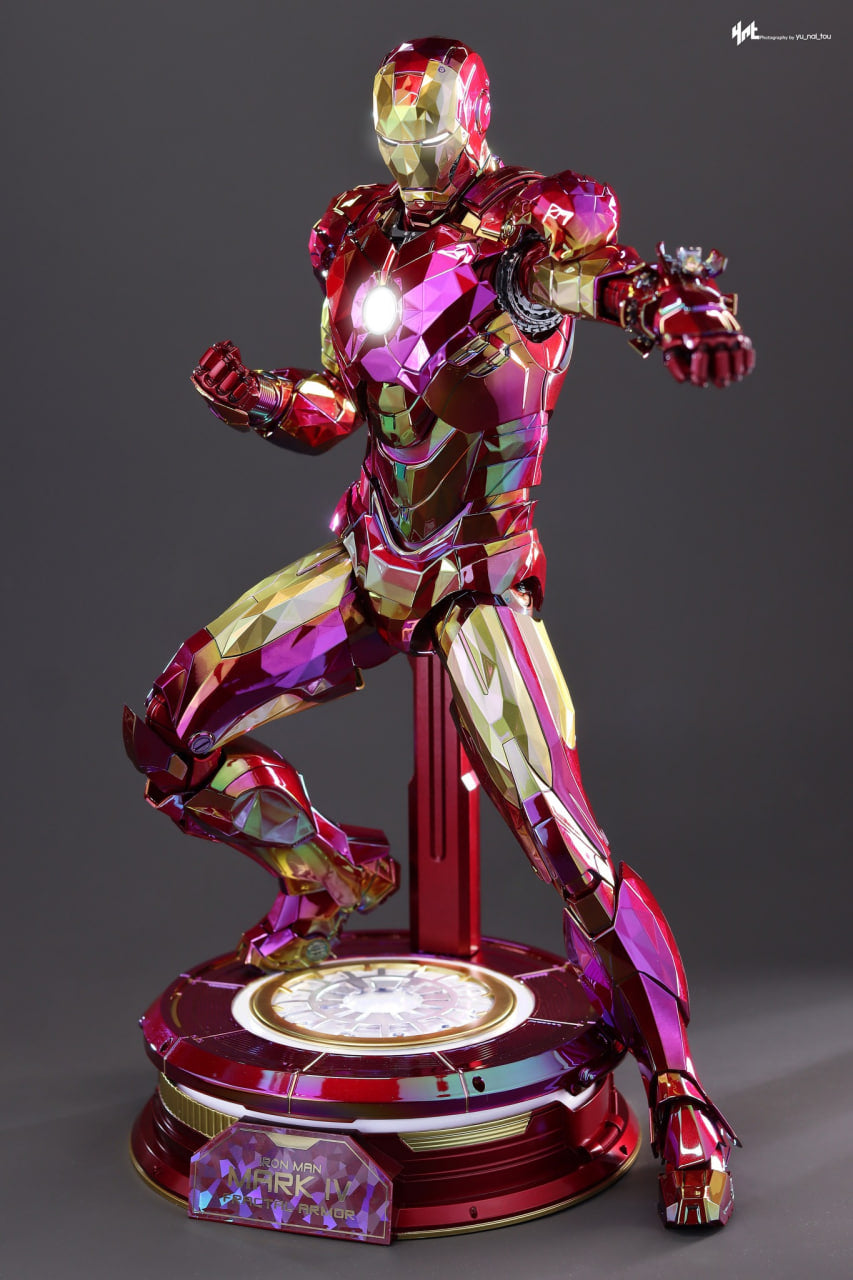 🔥Hot Toys MMS792D70 Iron Man 2: 1/6th scale Iron Man Mark IV (Fractal Armor) Collectible Figure Limited Edition [Hot Toys Exclusive]