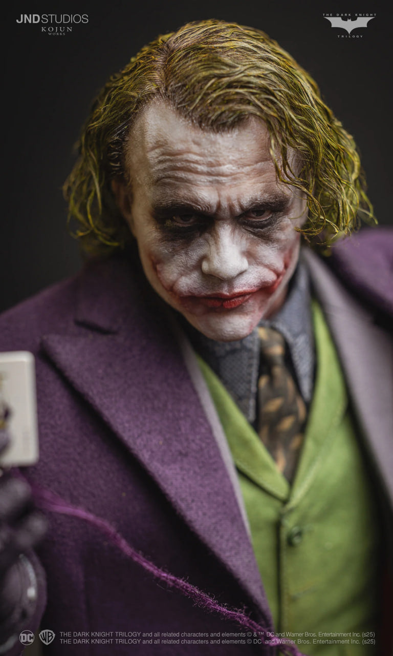 READY🔥JND Studios The Dark Knight - Joker (Type C) 1/6 Scale Hyperreal Figure - Kojun Works