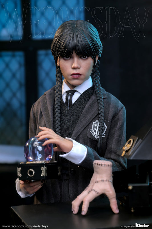 READY🔥Hot Toys TMS135 Wednesday - 1/6th scale Wednesday Collectible Figure