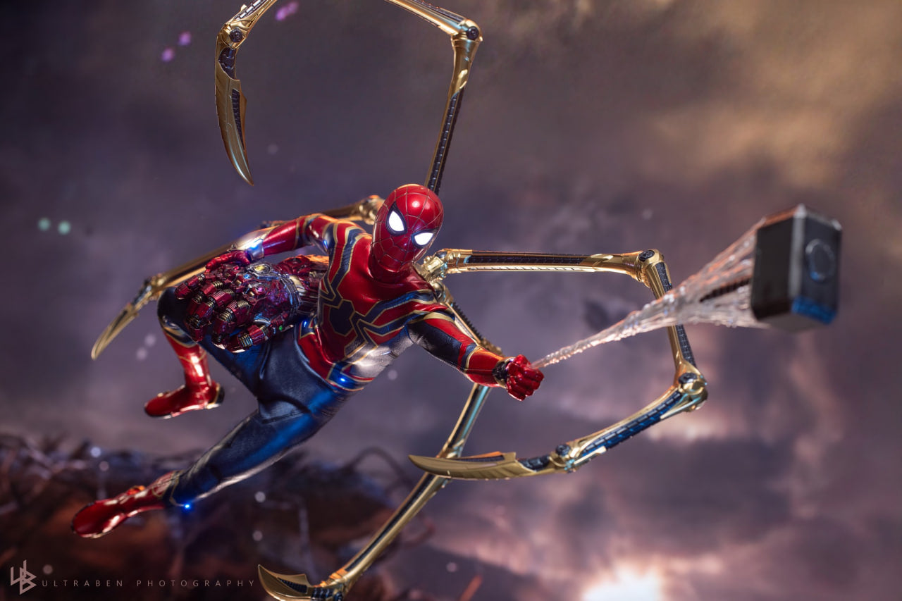 READY🔥Hot Toys MMS762AE Marvel Avengers: Endgame Iron Spider (Artisan Edition) 1/6th scale Collectible Figure