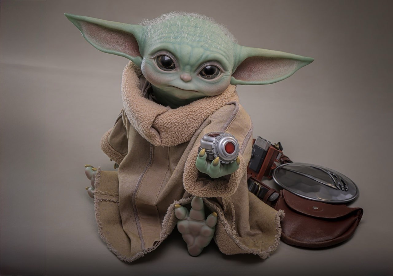 Preorder🔥Hot Toys LMS016 Star Wars: The Mandalorian & Grogu - Grogu Life-Size Collectible Figure