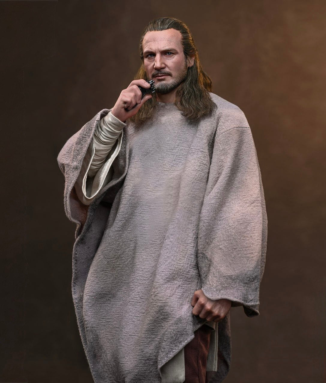 Preorder🔥Hot Toys MMS881AE Star Wars: The Phantom Menace 1/6th scale Qui-Gon Jinn (Artisan Edition) [Hot Toys Exclusive] 】