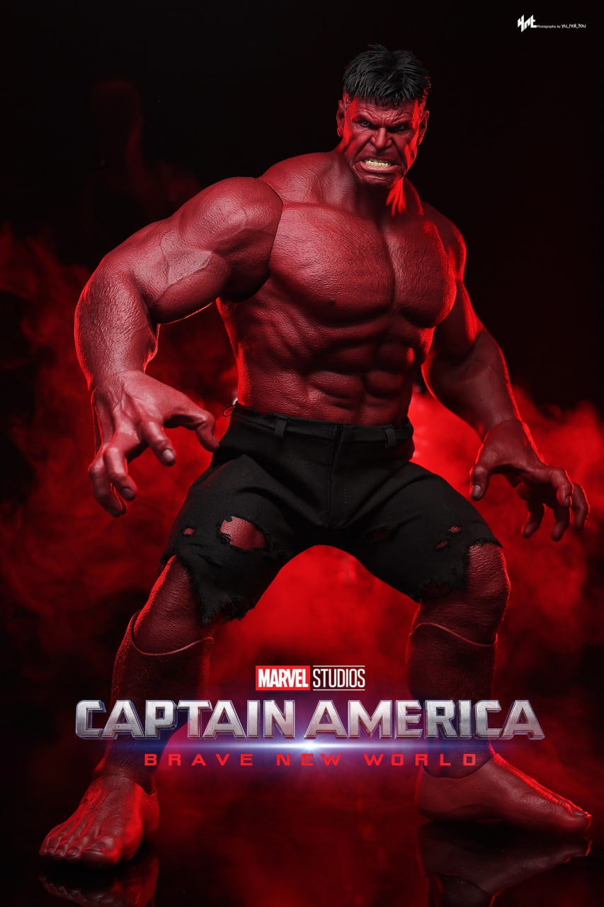 READY🔥Hot Toys MMS797 Captain America: Brave New World 1/6th scale Red Hulk Collectible Figure