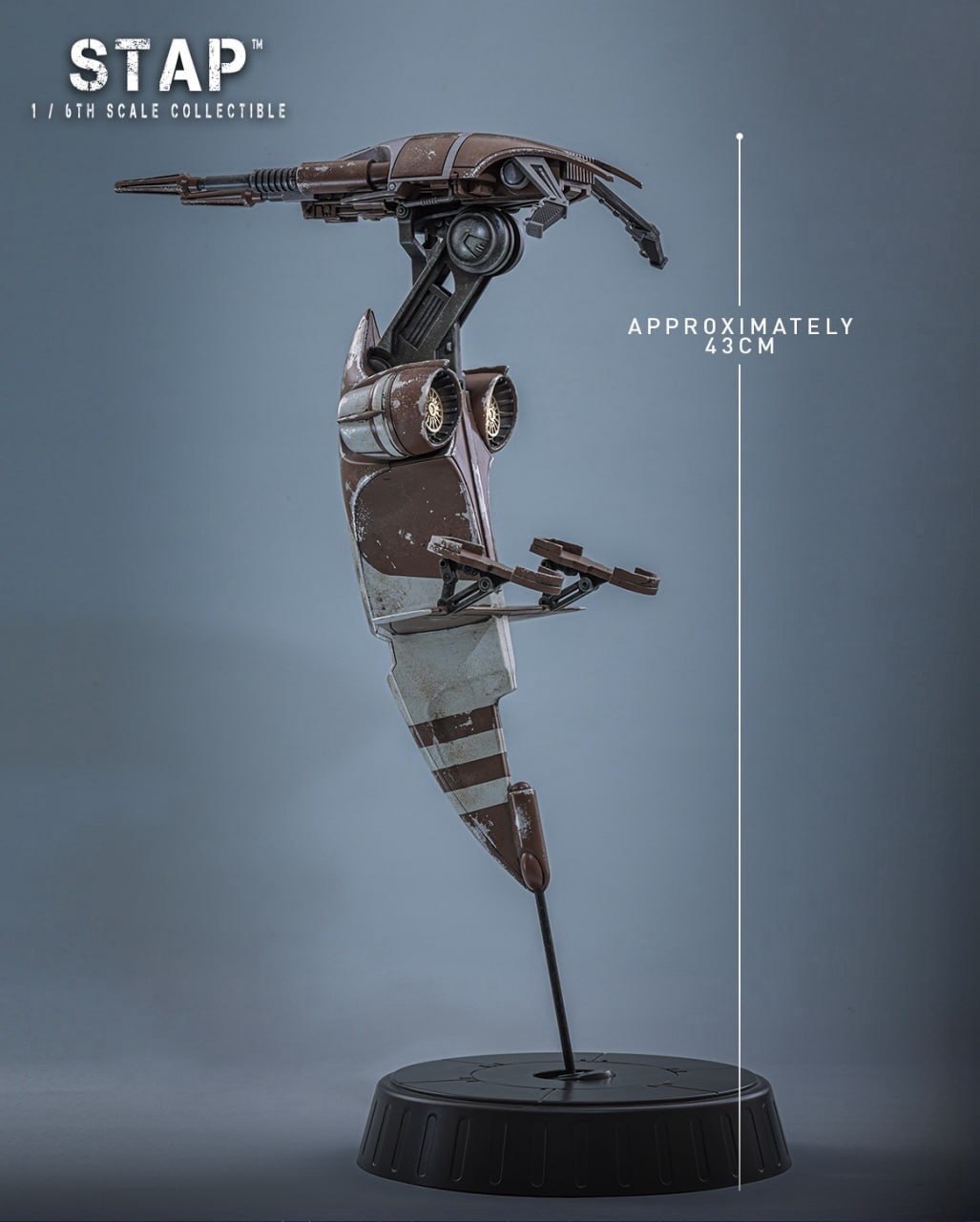 Preorder🔥Hot Toys MMS886 Star Wars: The Mandalorian & Grogu - 1/6th scale STAP Collectible