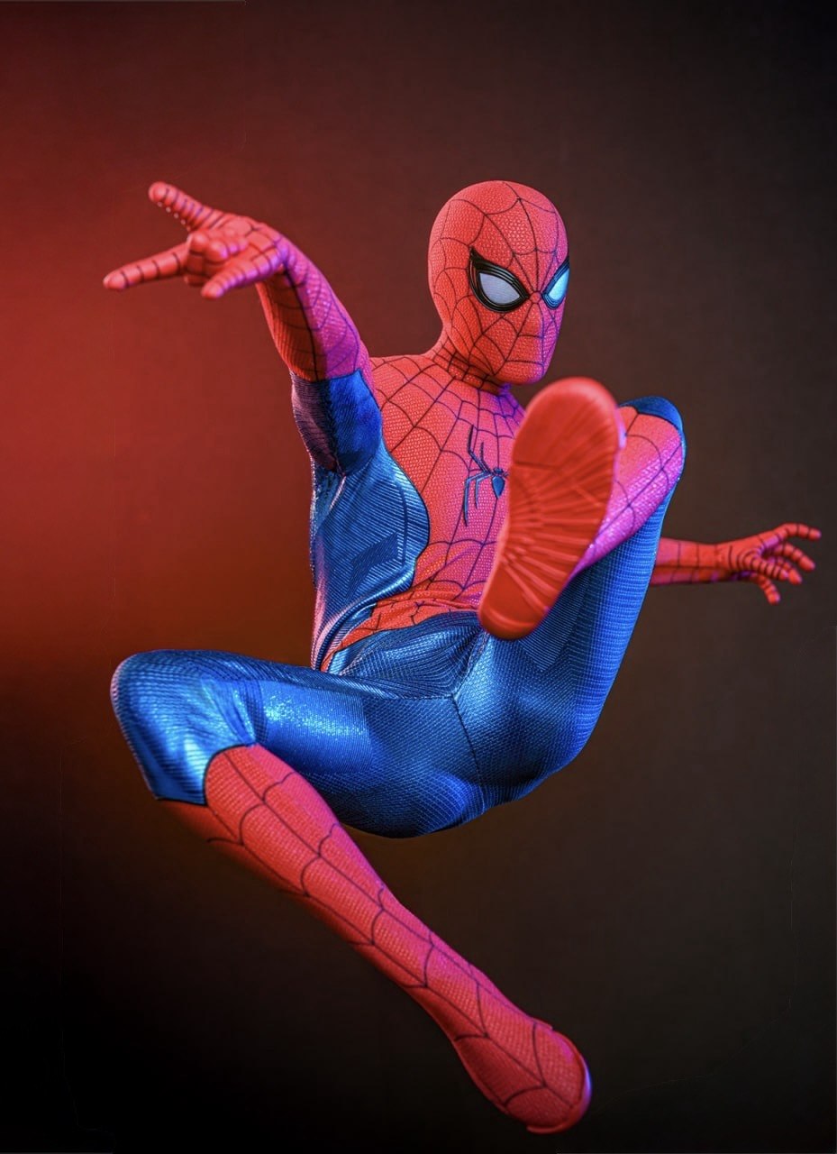 READY🔥Hot Toys MMS862 Spider-Man: No Way Home - 1/6th scale Spider-Man (Final Swing Suit) Collectible Figure (Movie Promo Edition) [Hot Toys Exclusive]