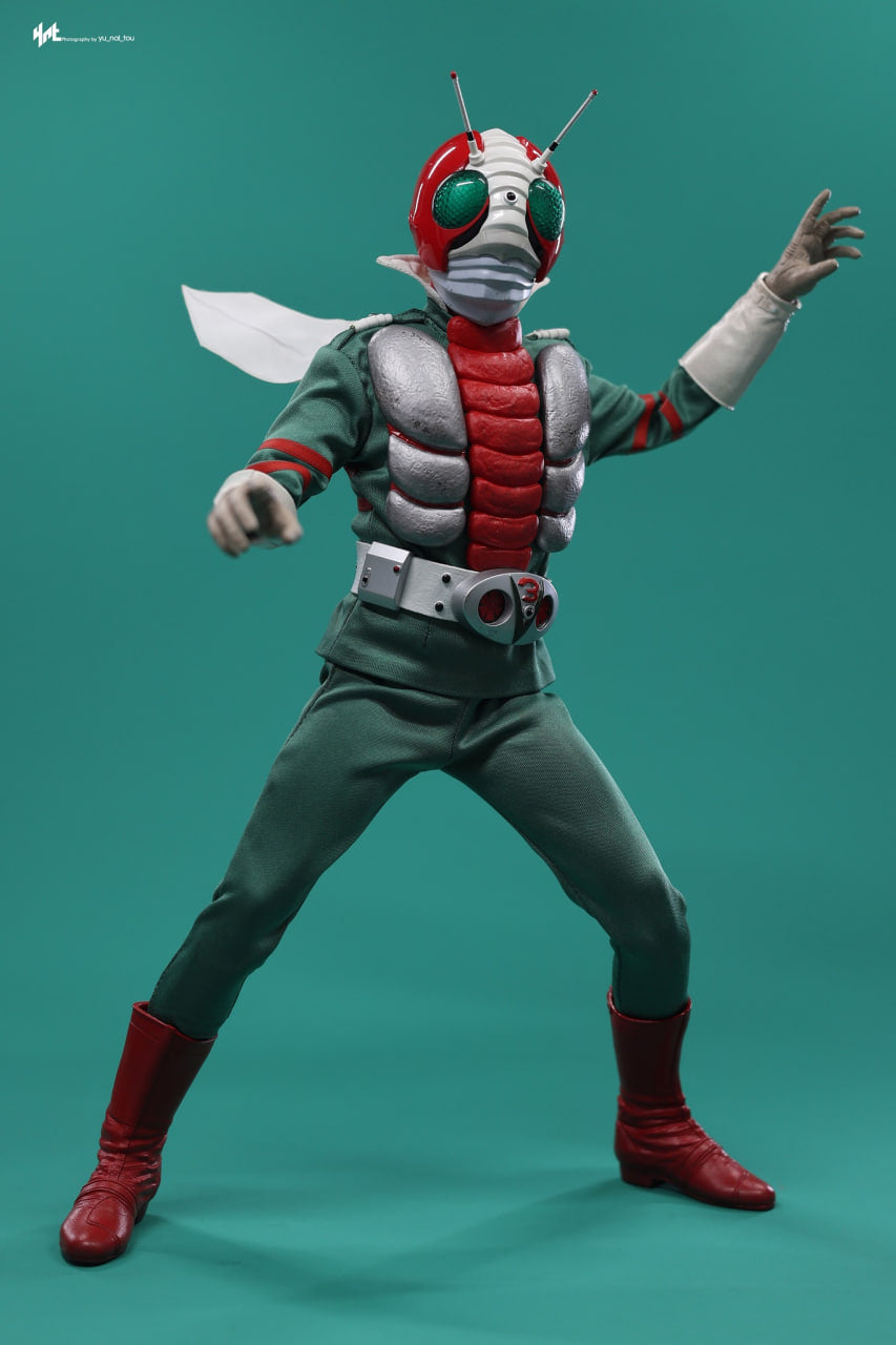 🔥Hot Toys TMS162B Kamen Rider V3 - 1:6 Kamen Rider V3