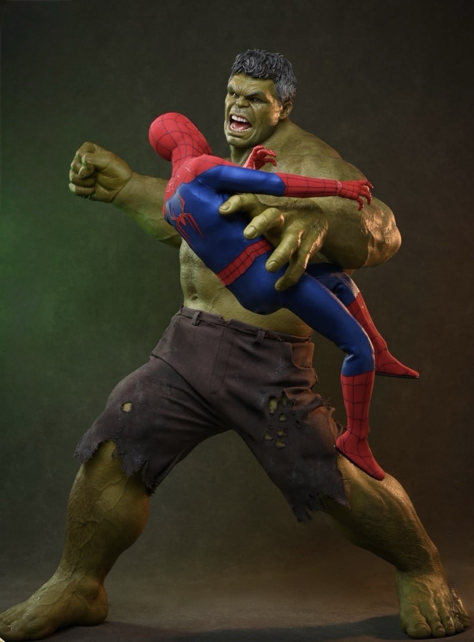 Preorder🔥Hot Toys MMS905 Spider-Man: Brand New Day Hulk 1/6th scale Collectible Figure