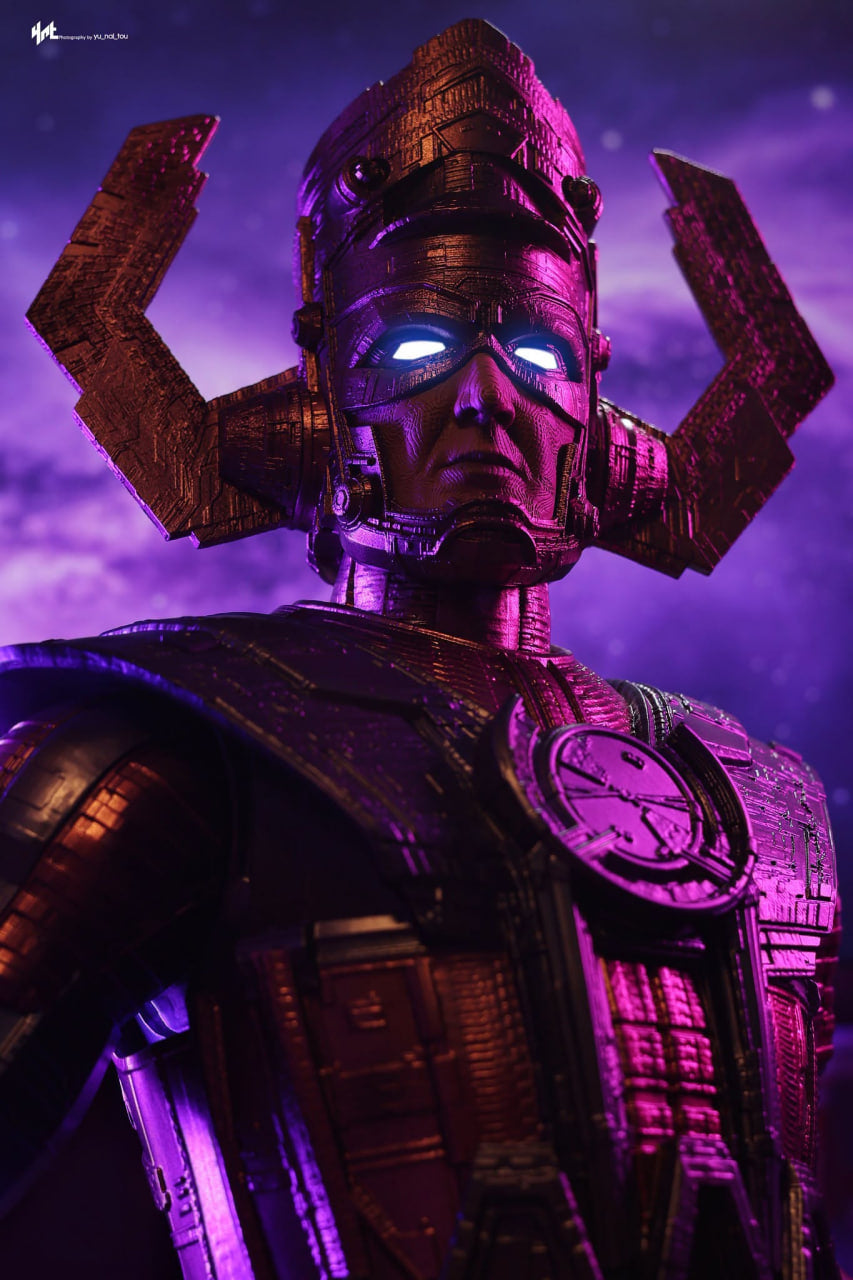 READY🔥Hot Toys SMS001JB The Fantastic Four: First Steps Galactus Jumbo Sofvi Figure Special Edition