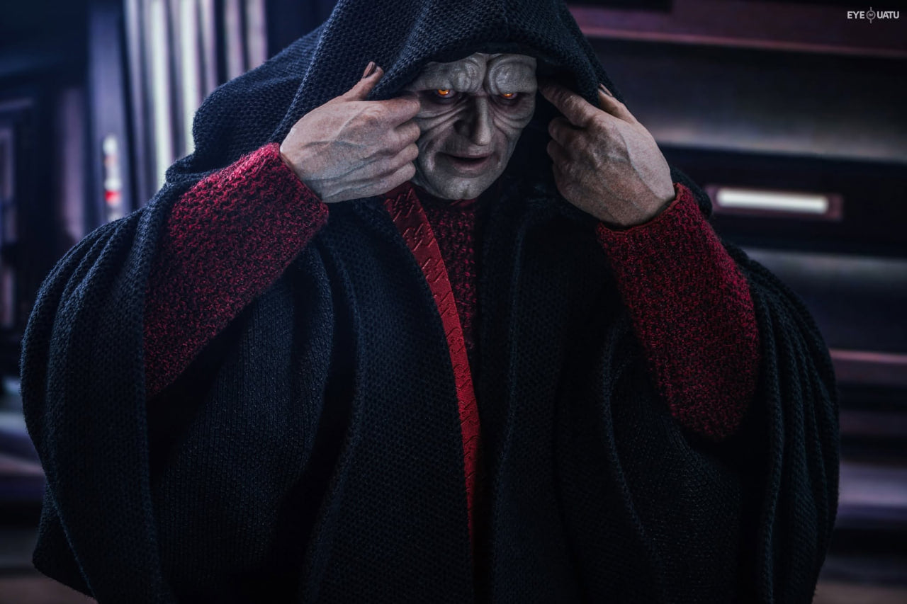 READY🔥Hot Toys MMS805 Star Wars: Episode III Revenge of the Sith 1/6 Palpatine (Darth Sidious) Collectible Figure