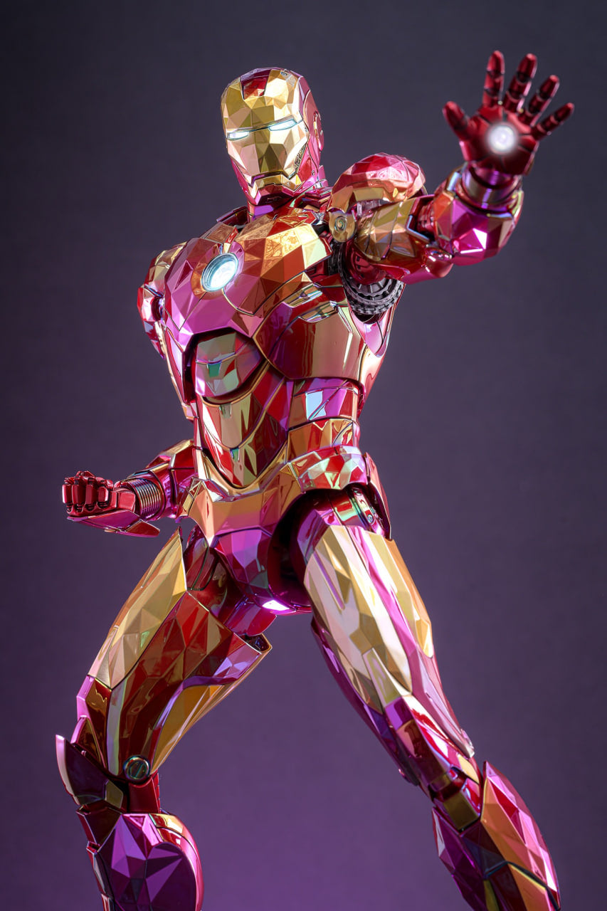 🔥Hot Toys MMS792D70 Iron Man 2: 1/6th scale Iron Man Mark IV (Fractal Armor) Collectible Figure Limited Edition [Hot Toys Exclusive]