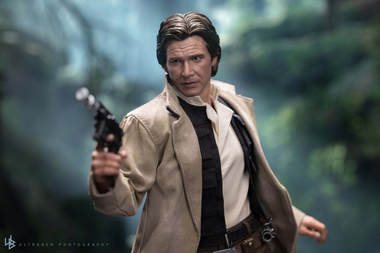 READY🔥Hot Toys MMS740 Star Wars Return of the Jedi Han Solo 1/6 Scale Collectible Figure